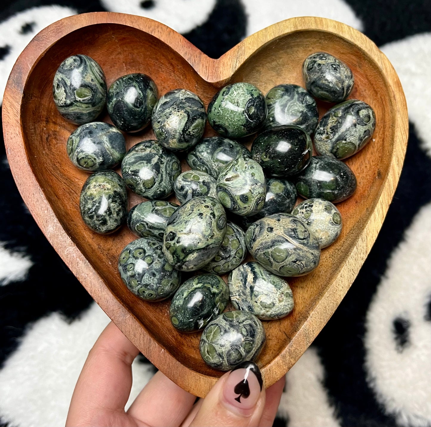 Kambaba jasper tumbles