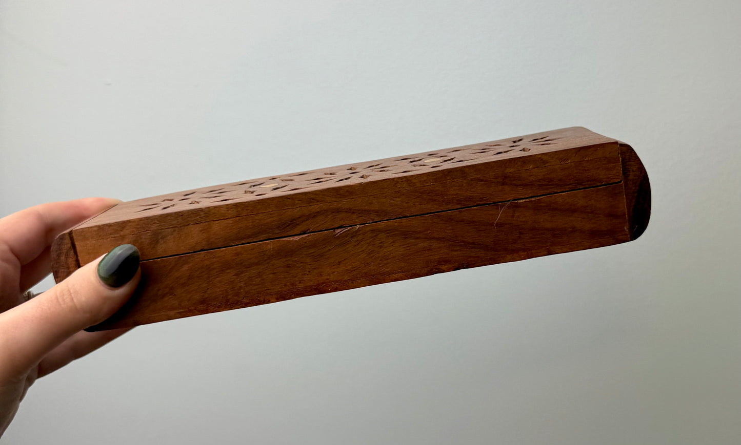 Wooden trinket box thrifted find