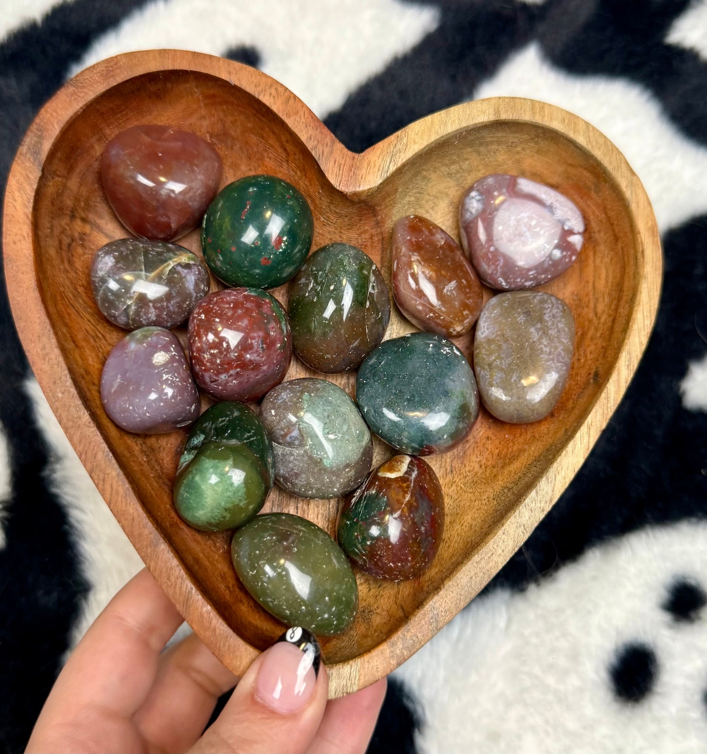 Ocean jasper tumbles