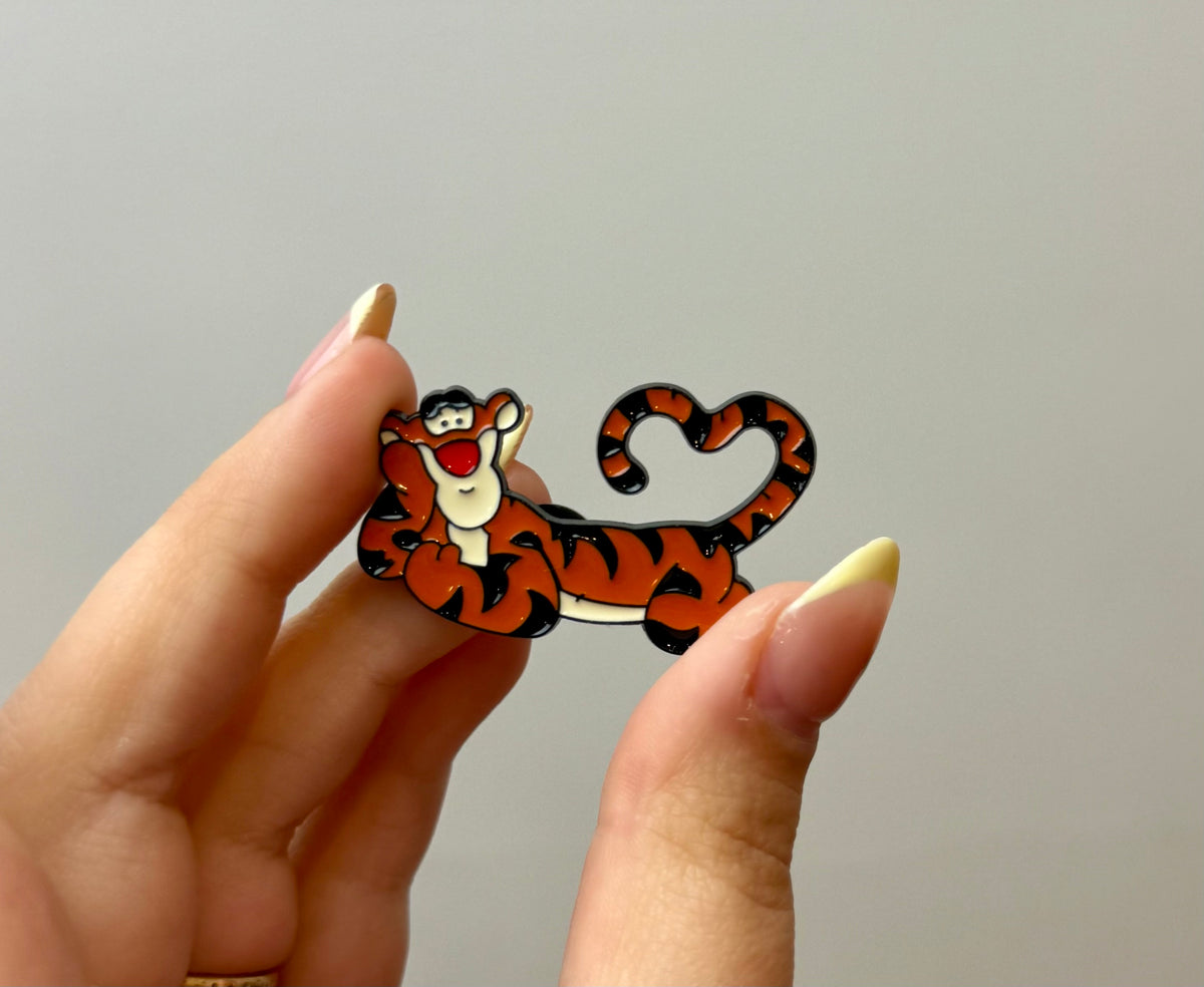 Tigger enamel pin