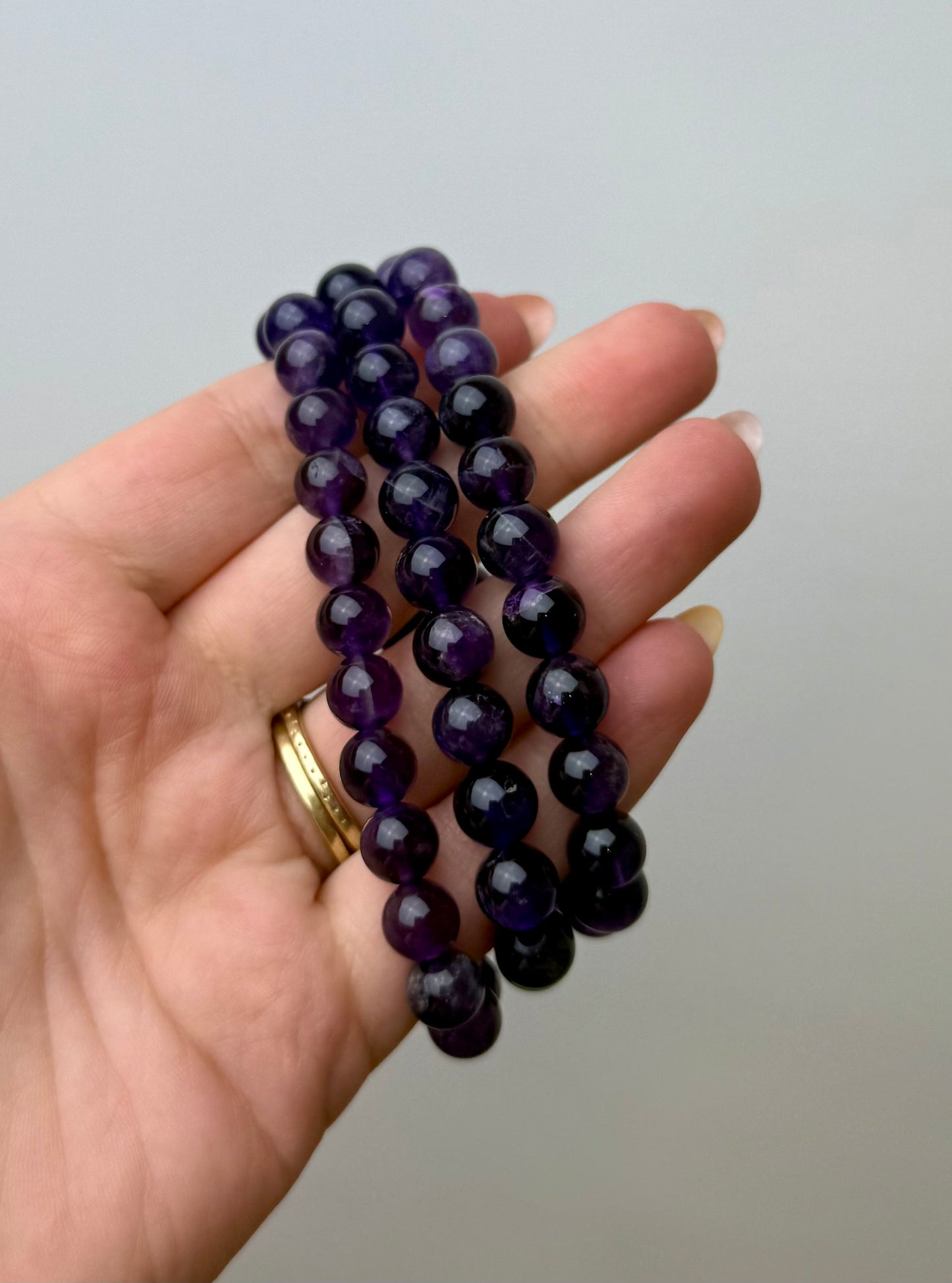 Amethyst bracelets