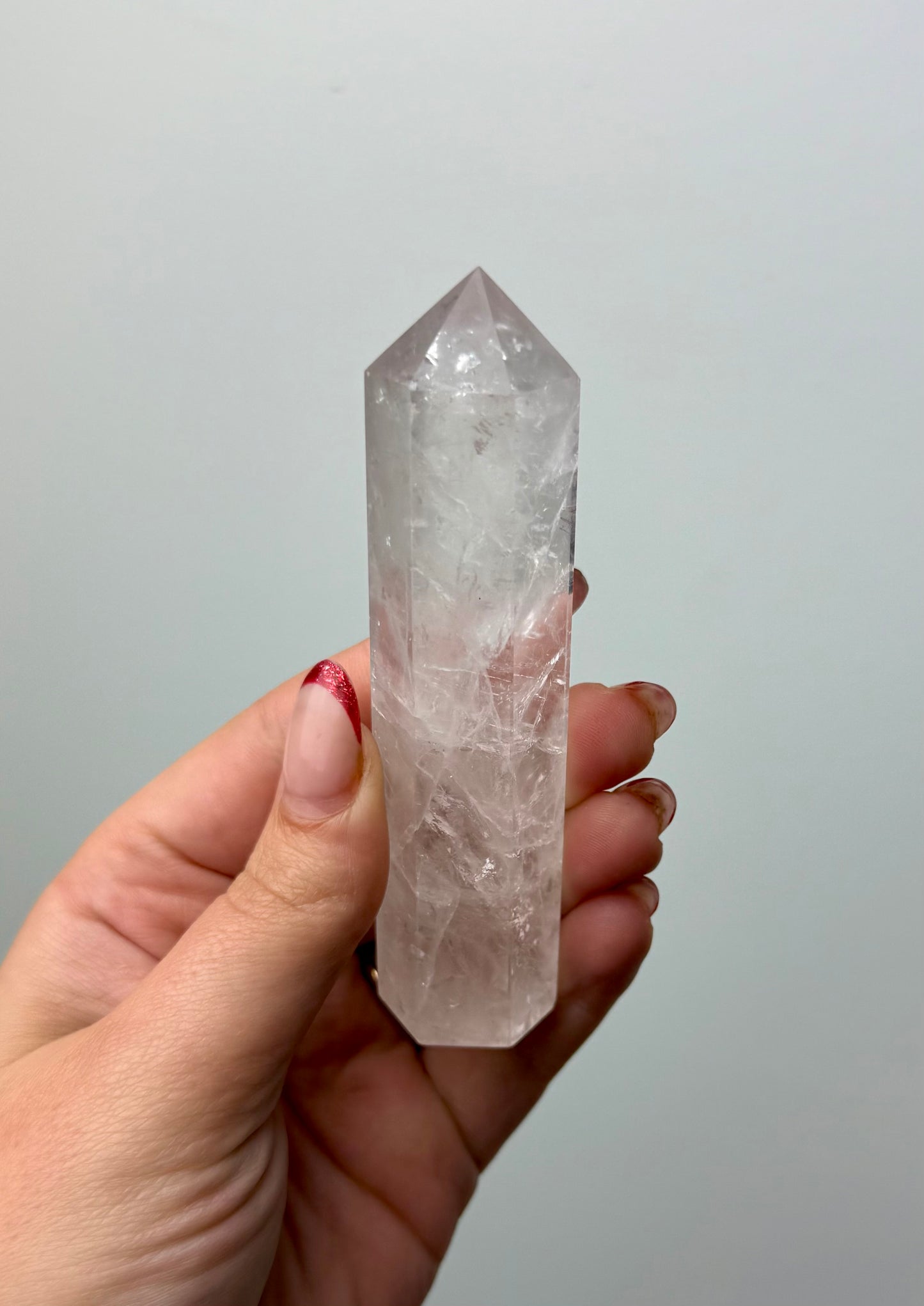 Clear Quartz tower