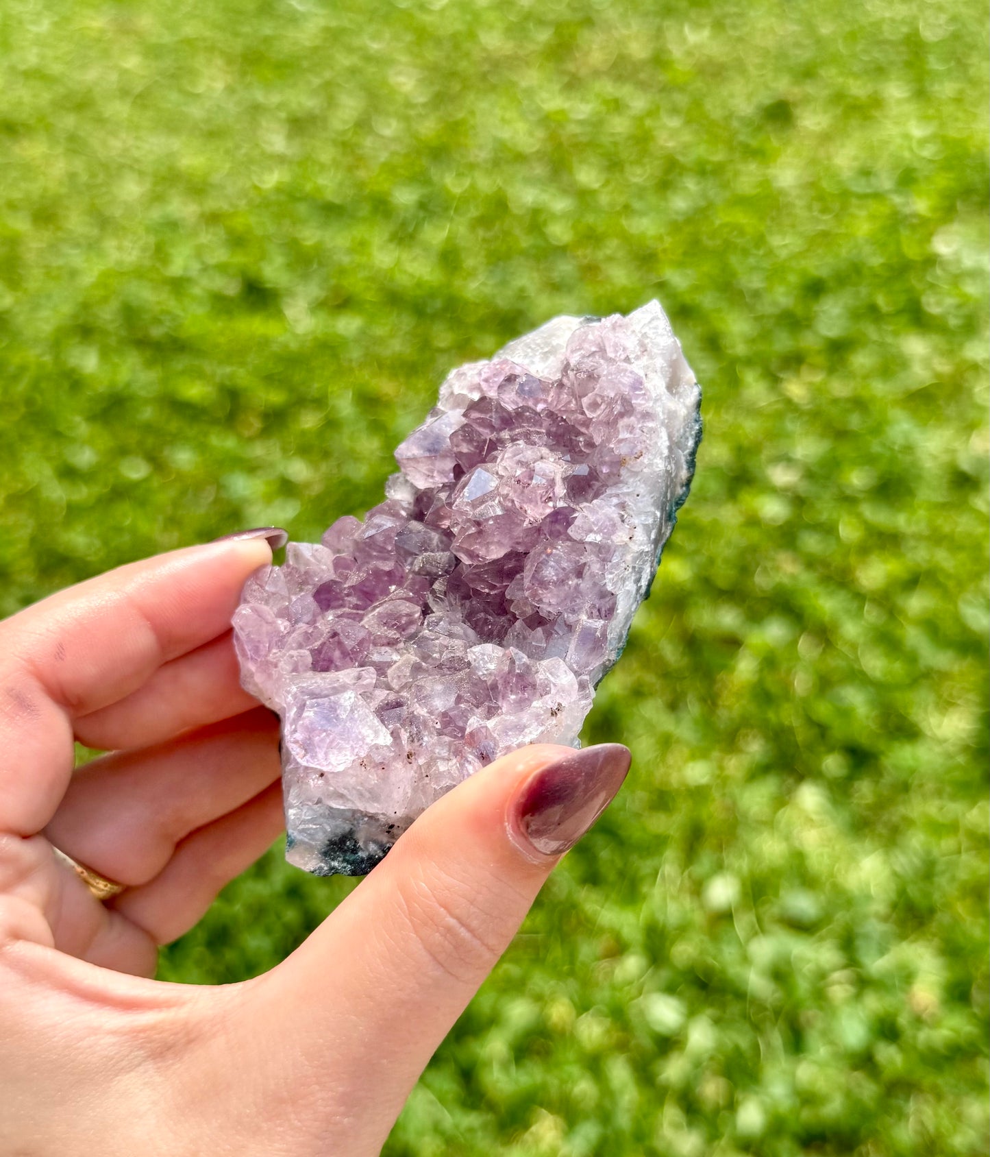 Amethyst cluster