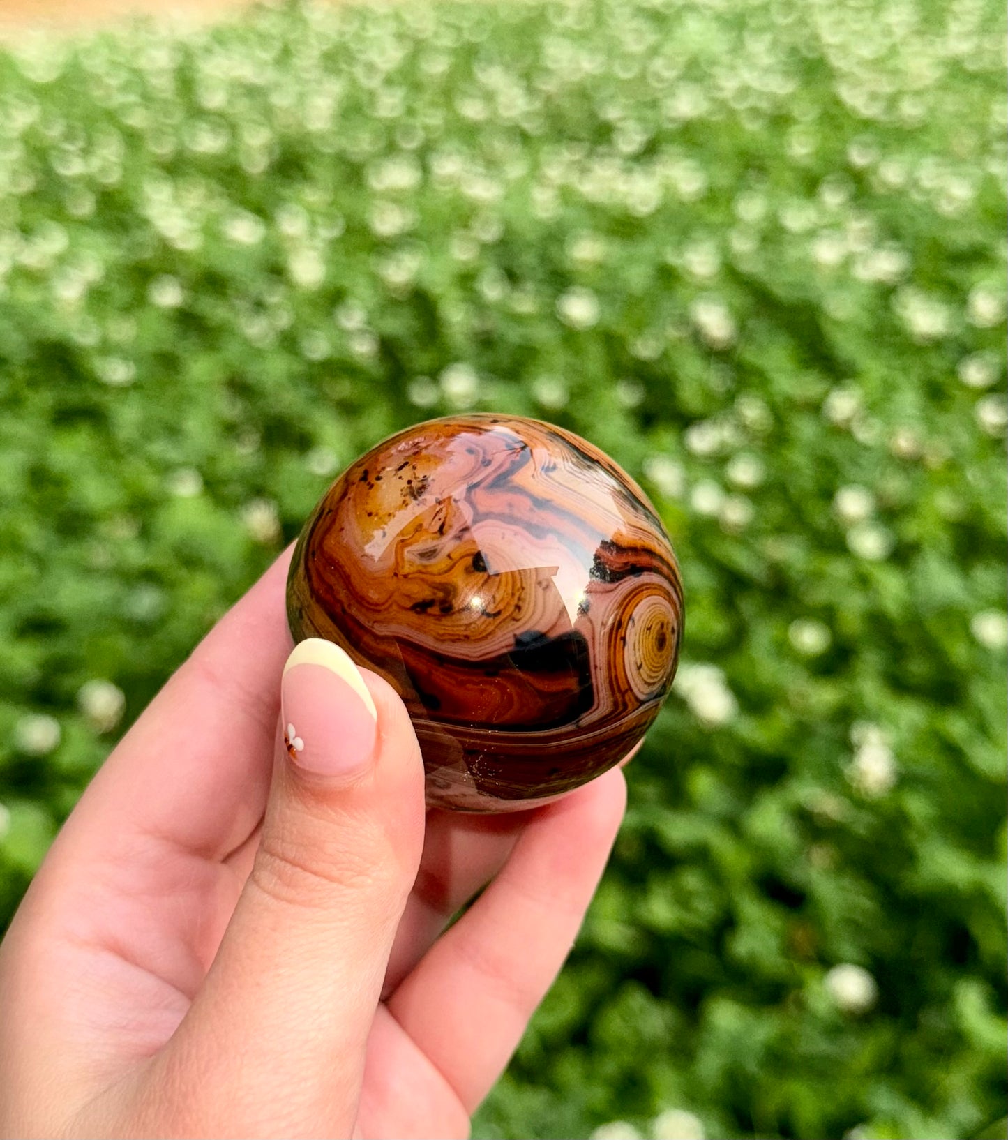 Sardonyx sphere
