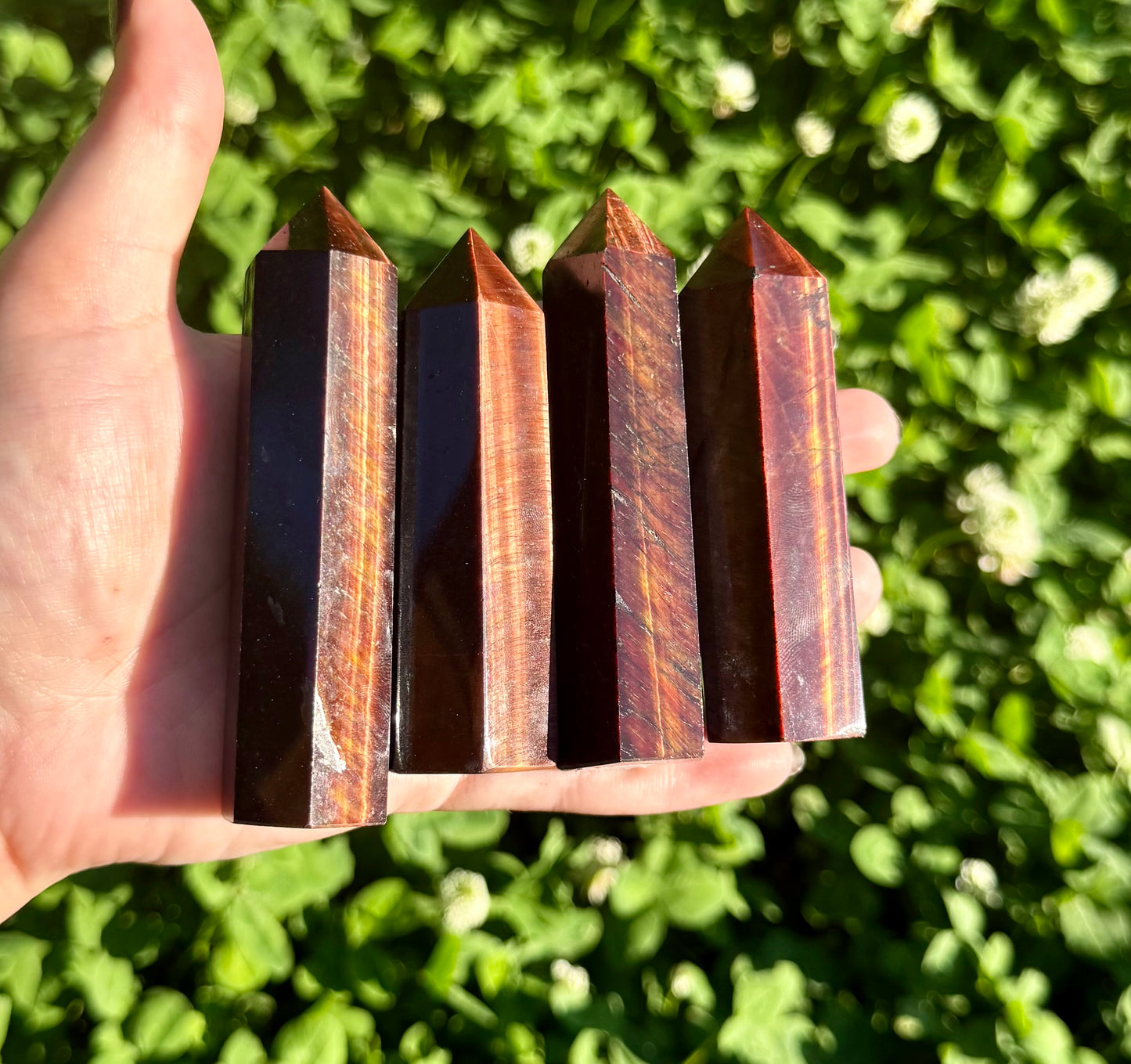 Red tigers eye towers