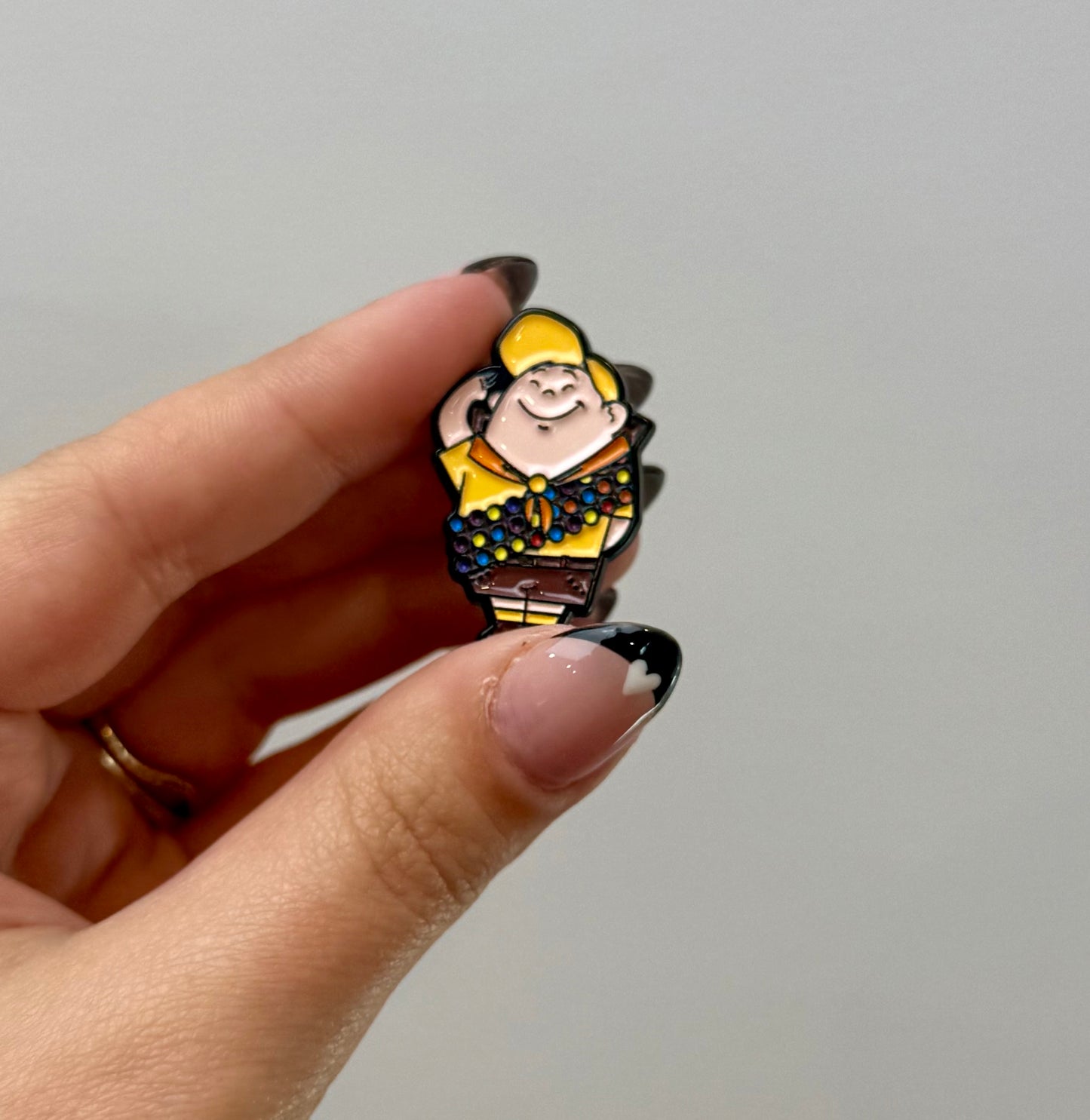 Russell from up enamel pin