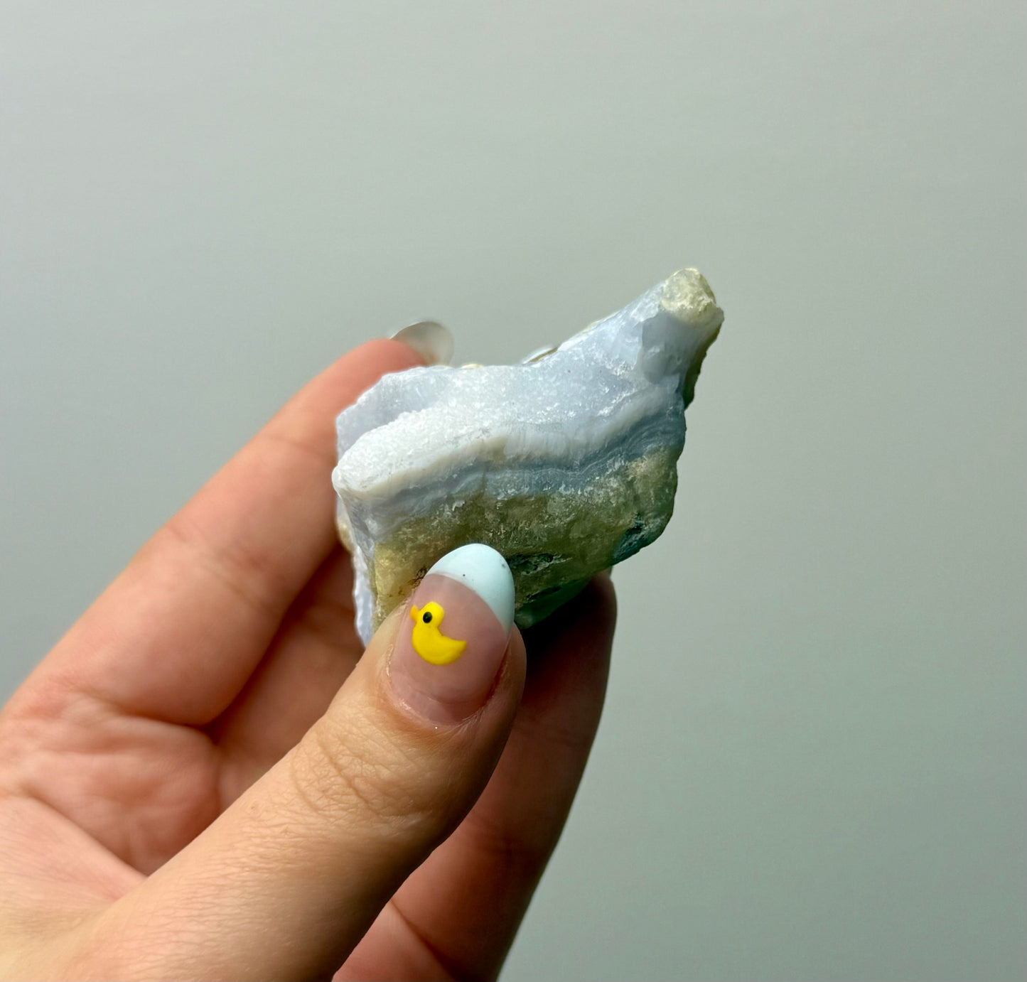 Blue lace agate raw
