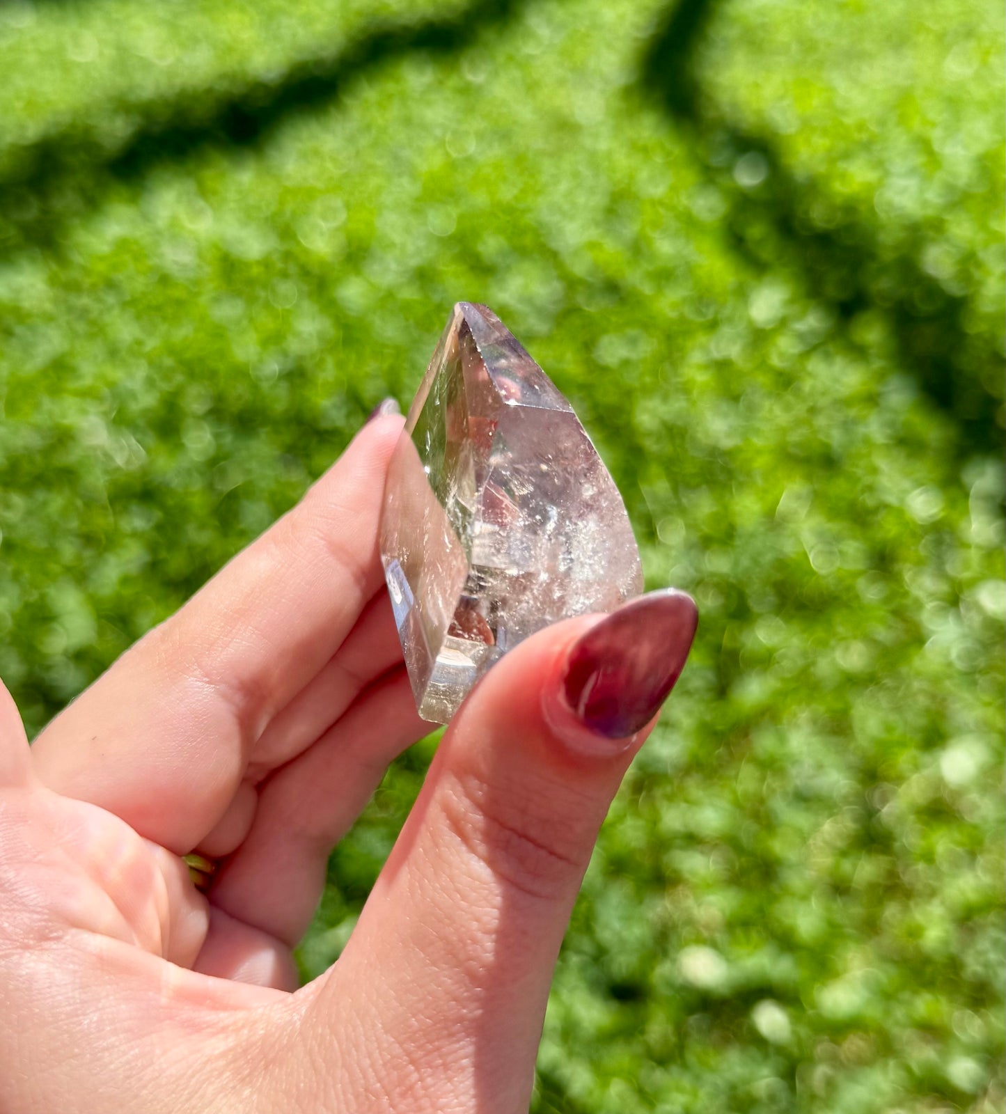 Light smoky Quartz freeform
