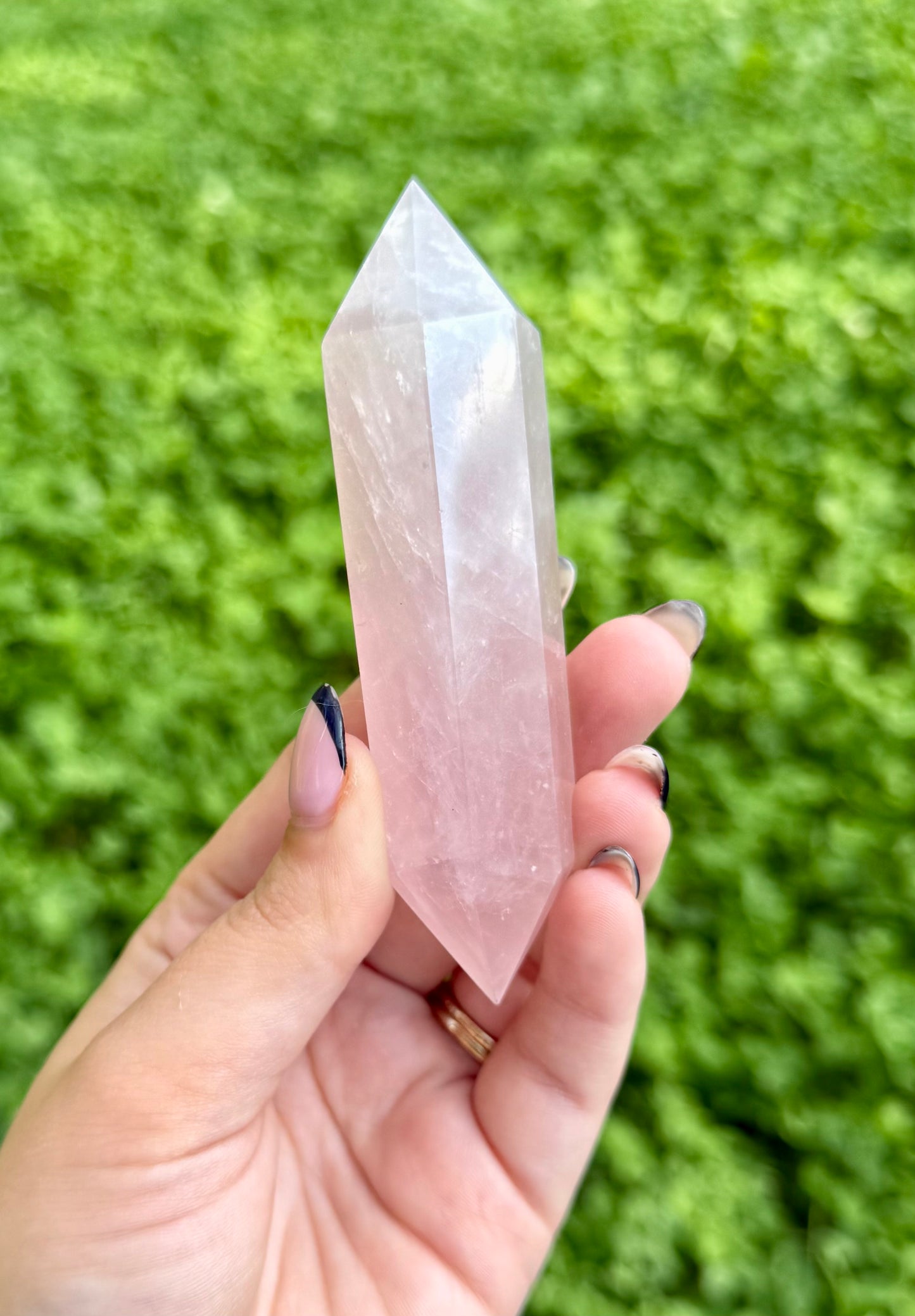 Rose quartz dt
