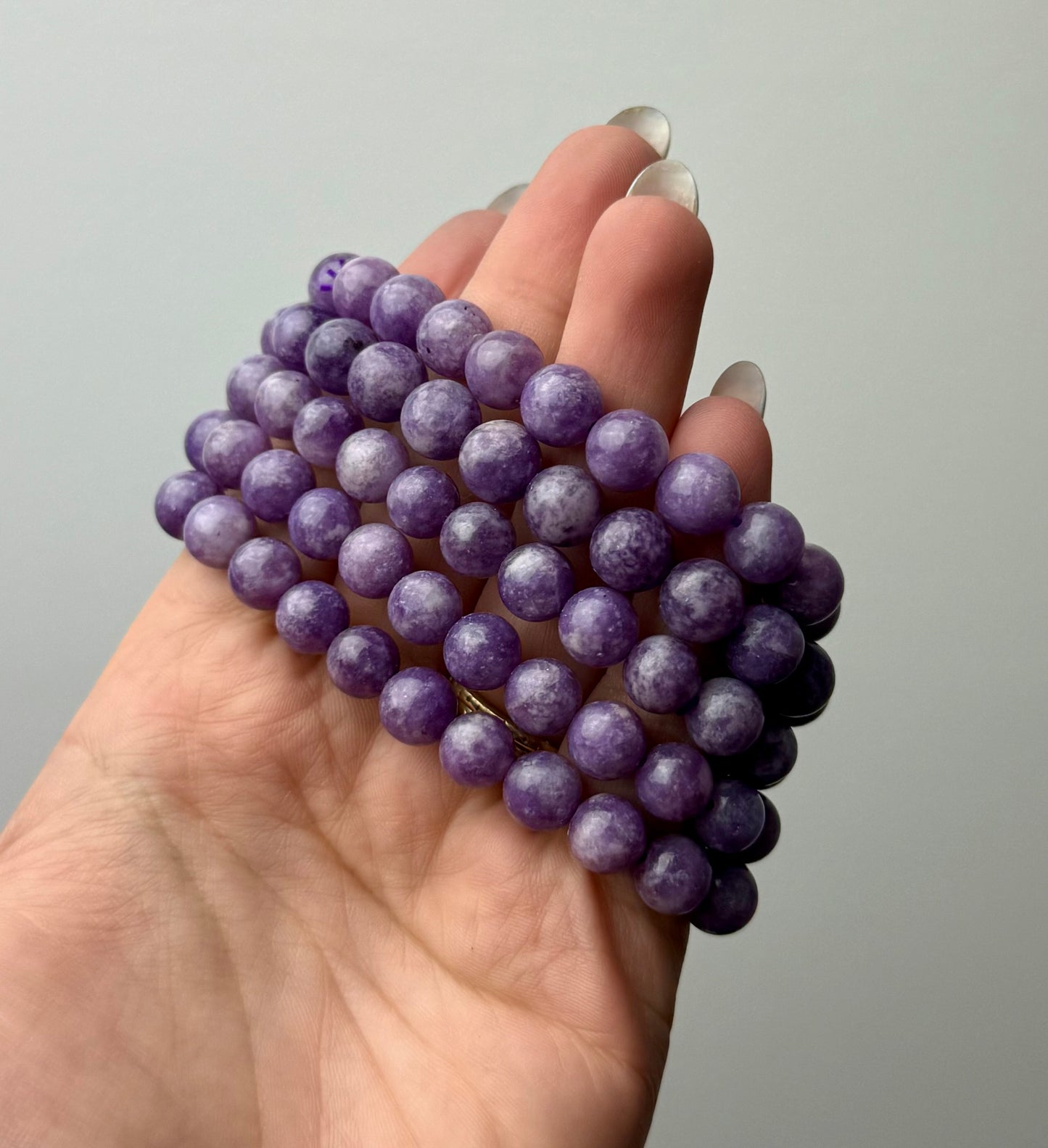Lepidolite bracelets