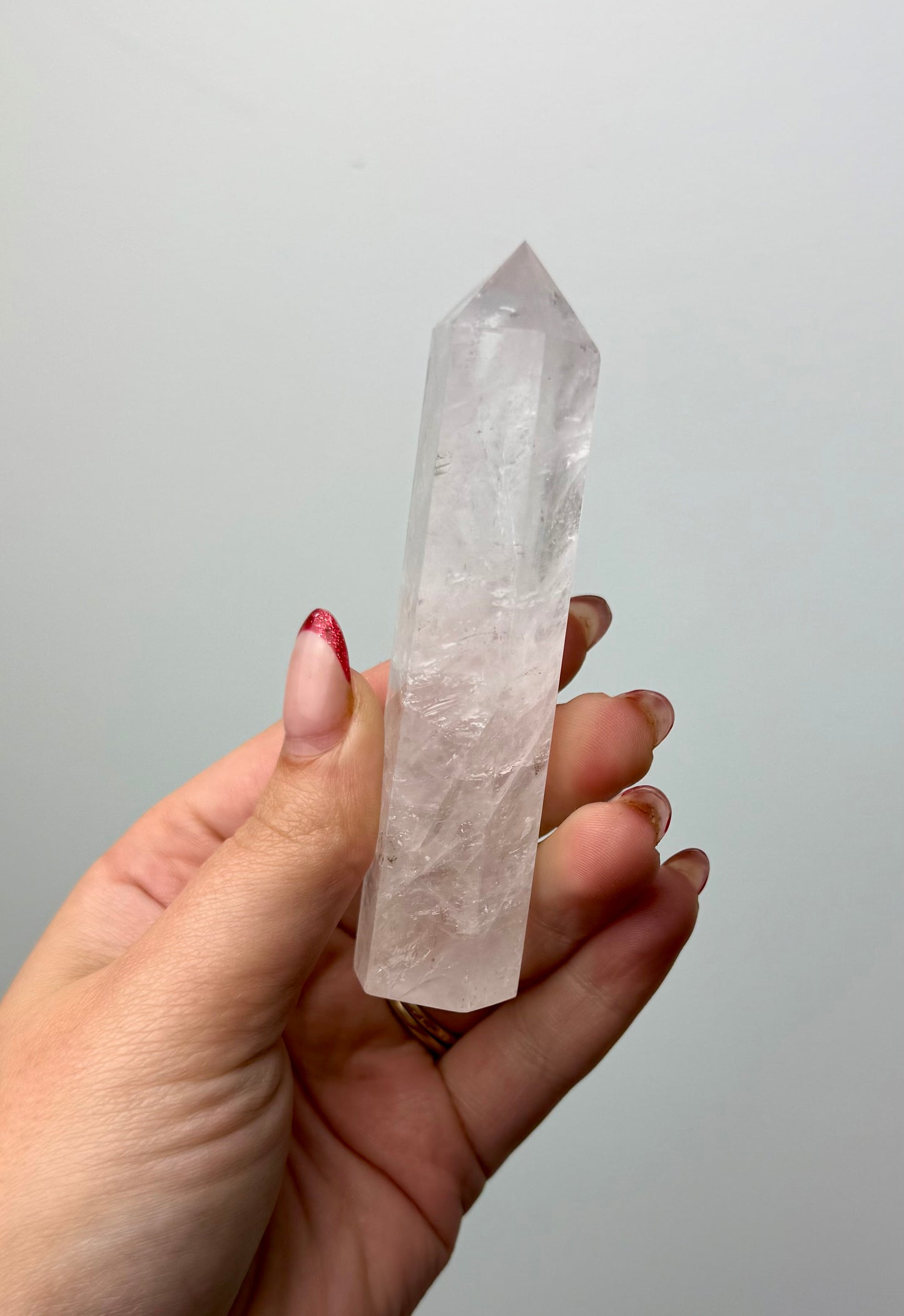 Clear Quartz tower