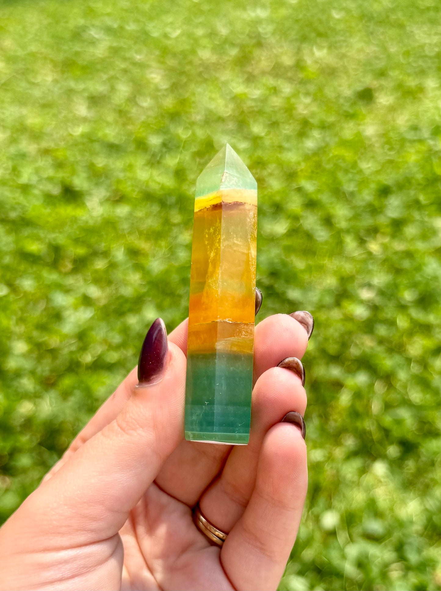 Fluorite tower