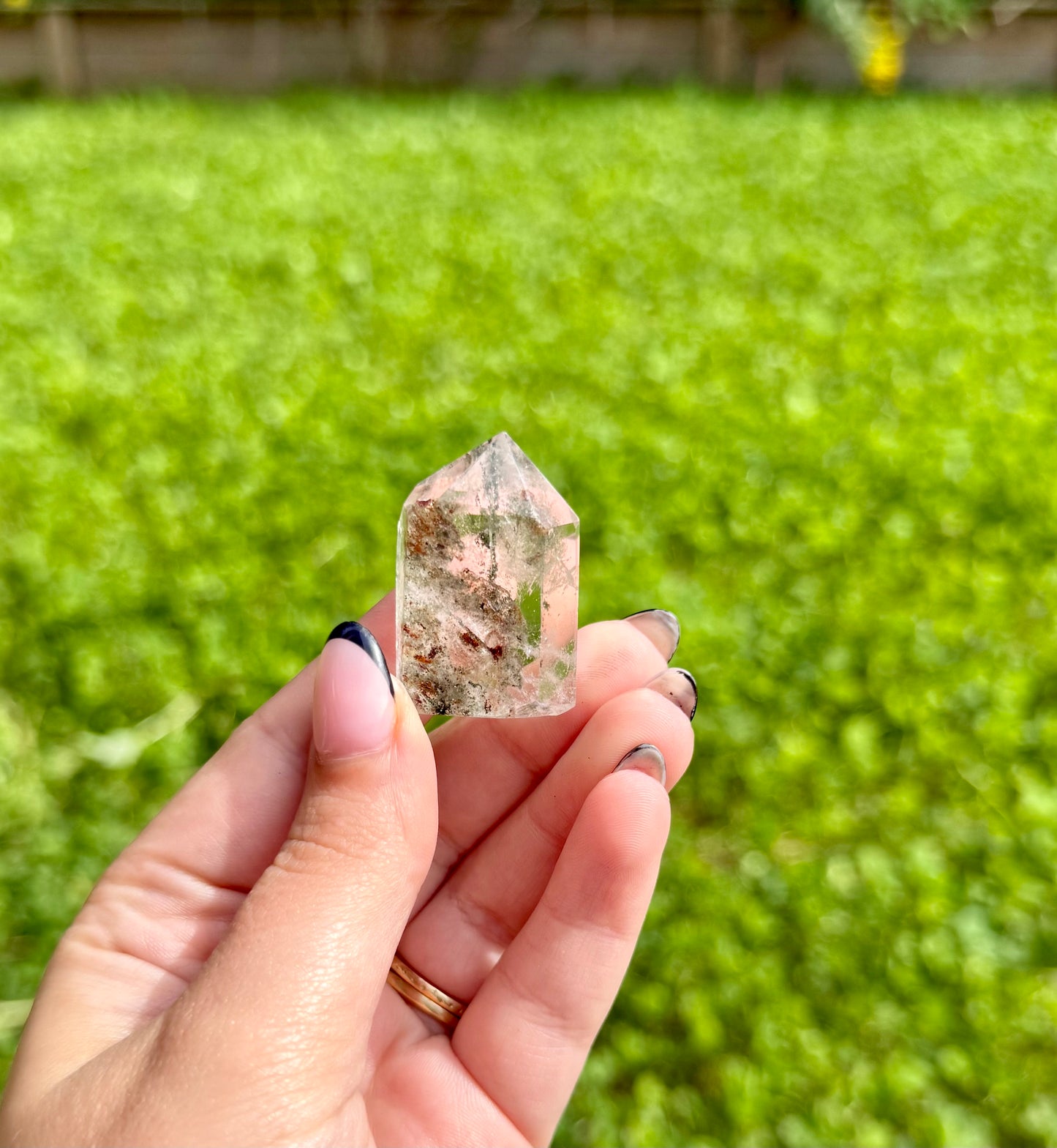 Garden quartz towers