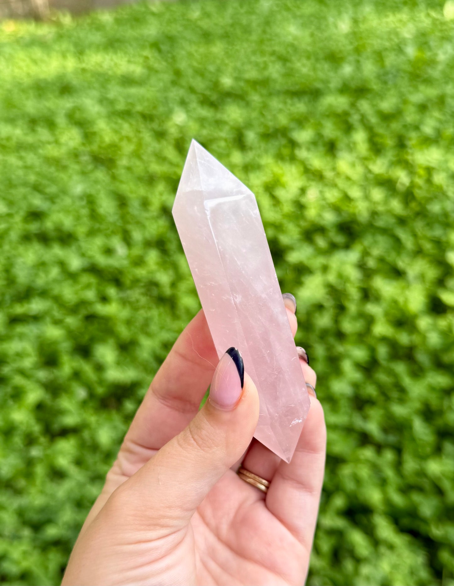 Rose quartz dt