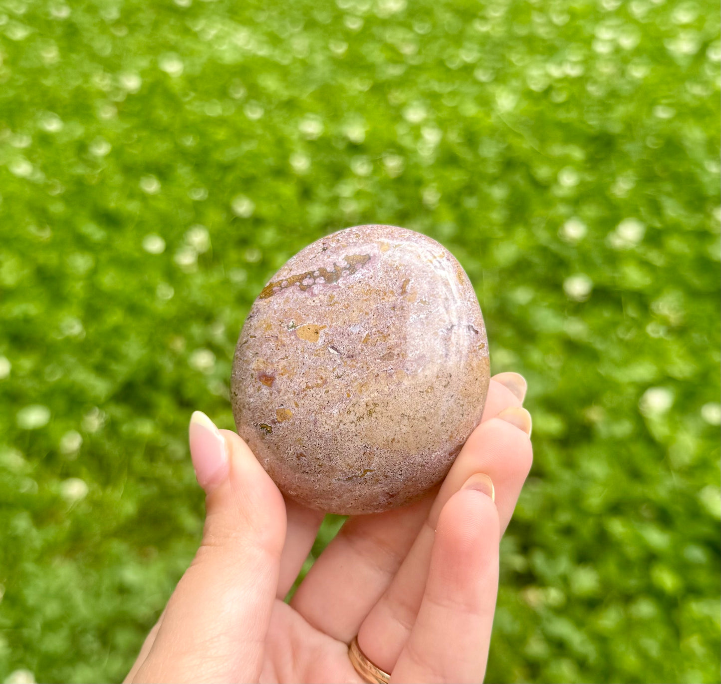 Ocean jasper palm stone