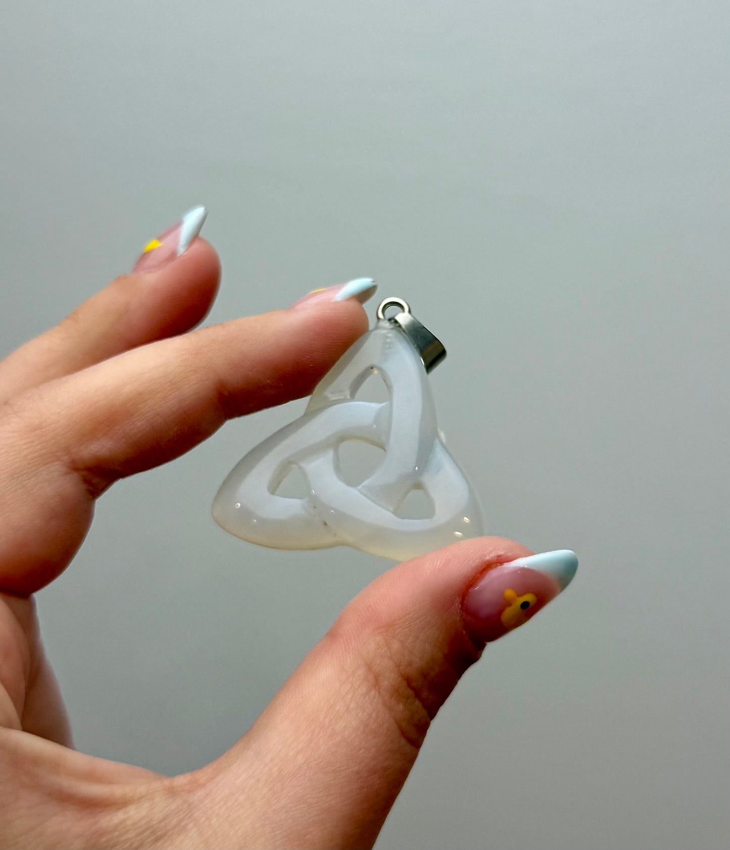 Chalcedony pendant