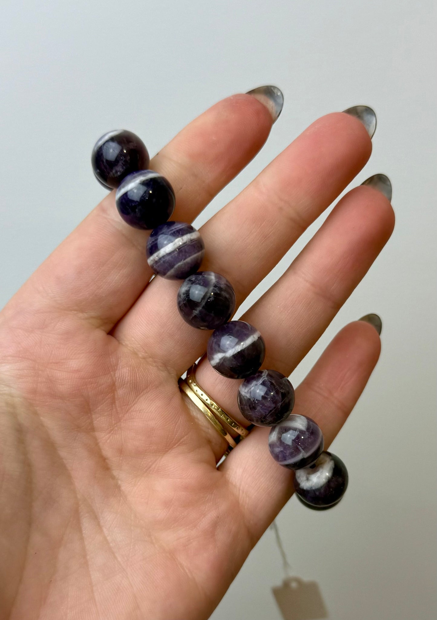 10-14mm dream amethyst chunky bracelet