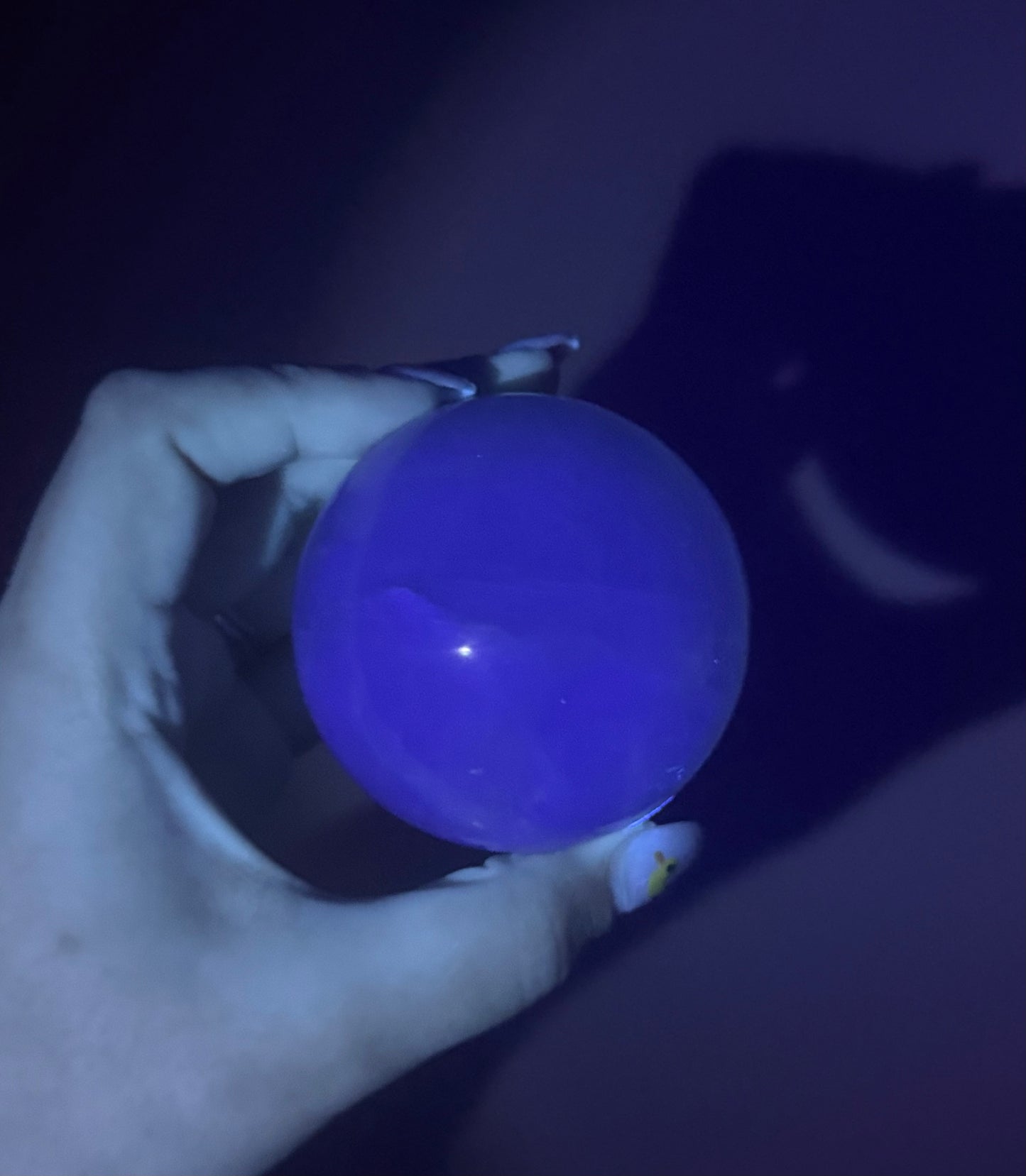 Green fluorite sphere