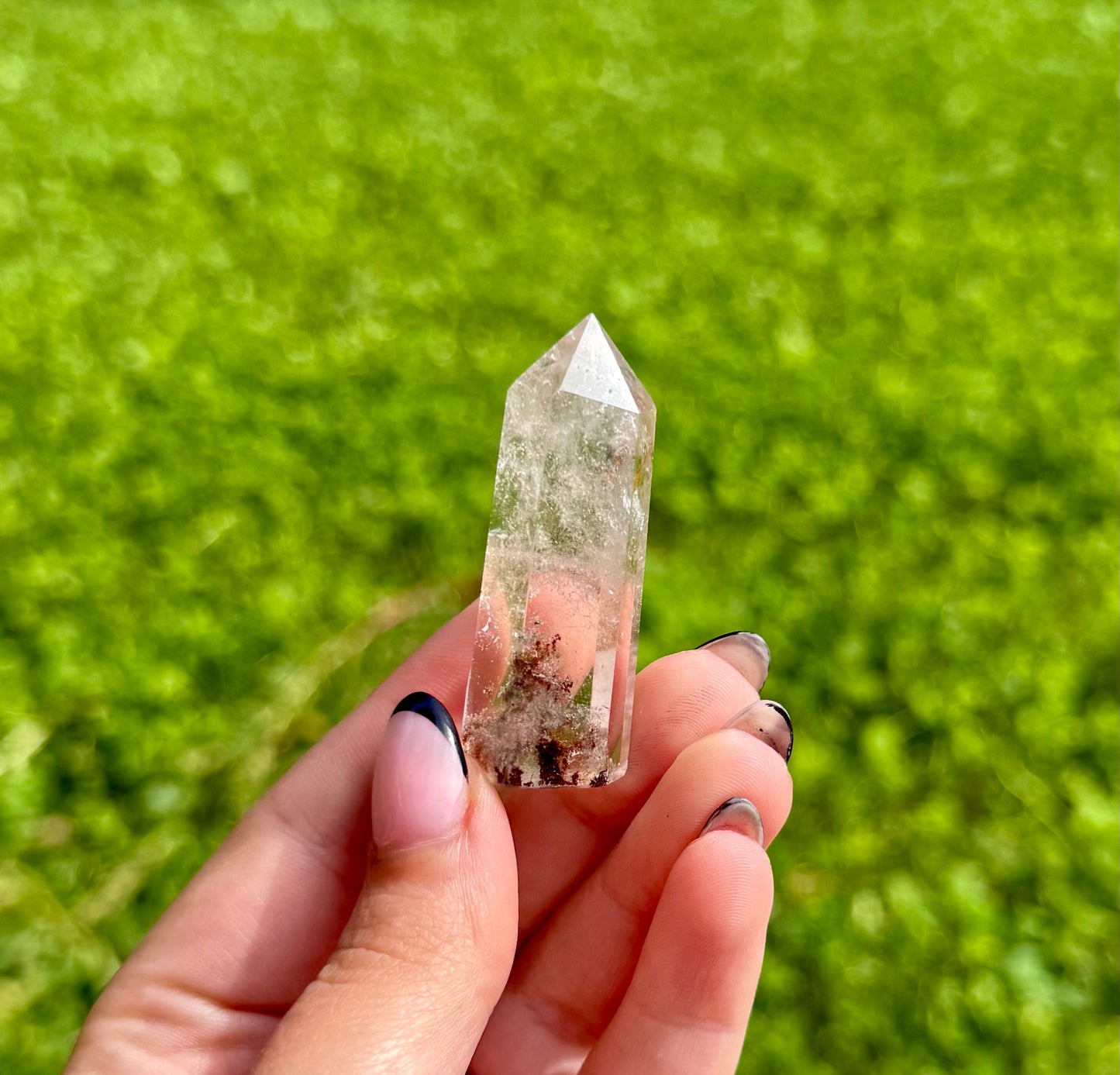 Garden quartz towers