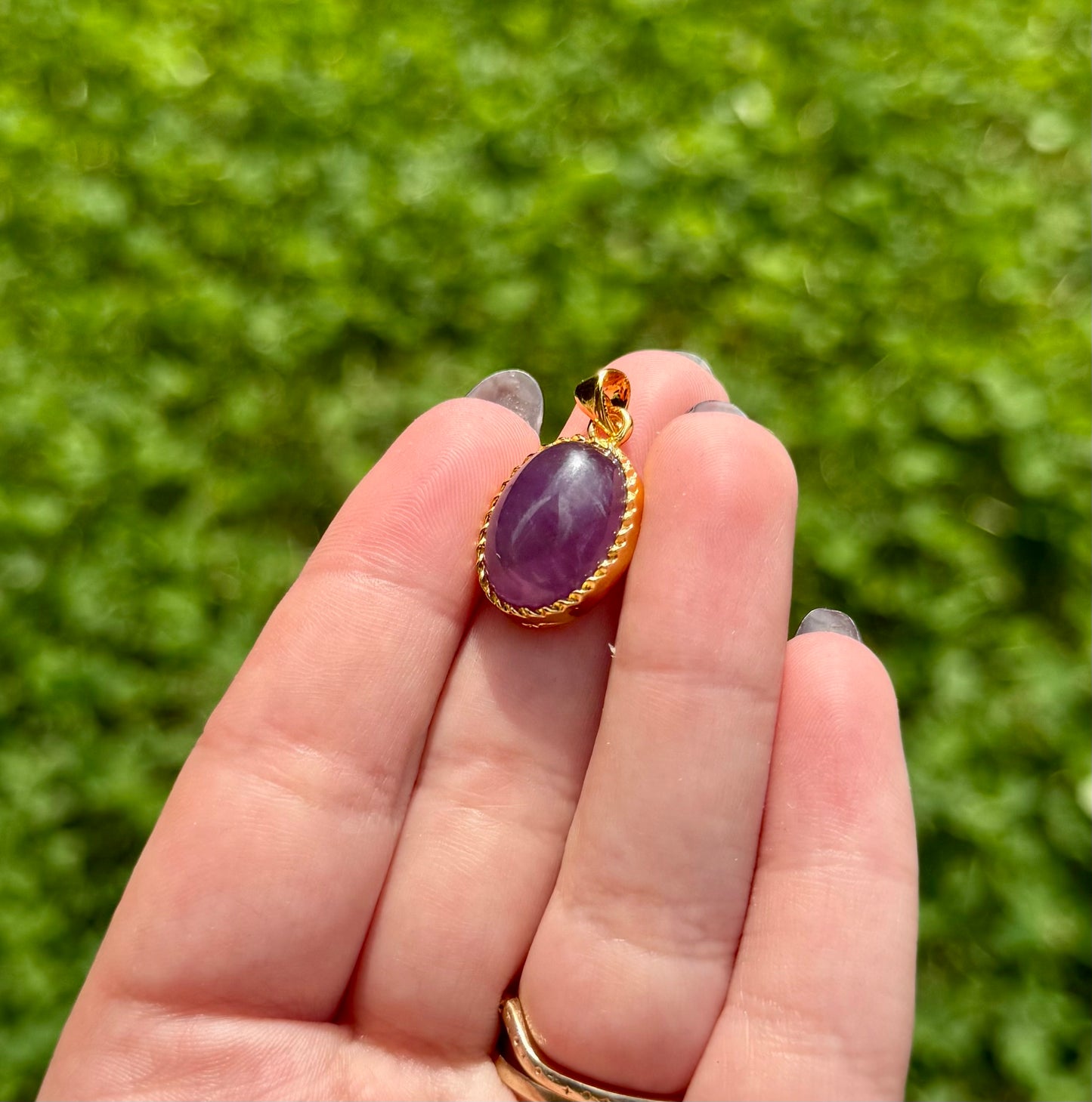 Amethyst pendant