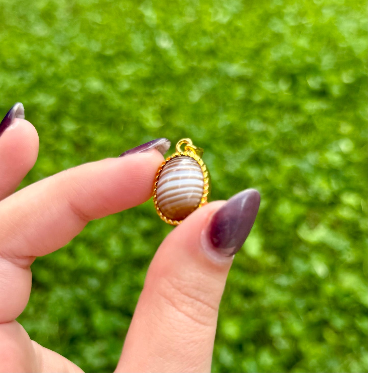 Agate pendant