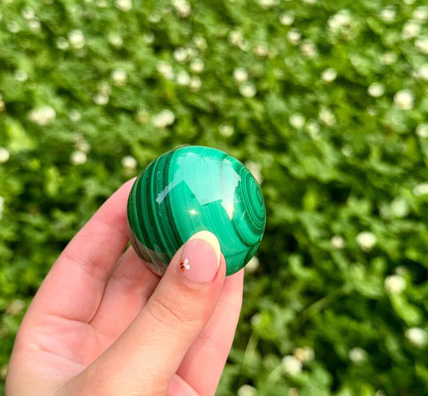 Malachite sphere