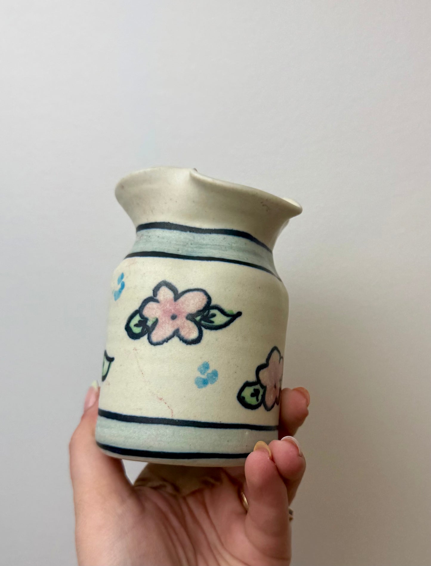 Flower pitcher thrifted find