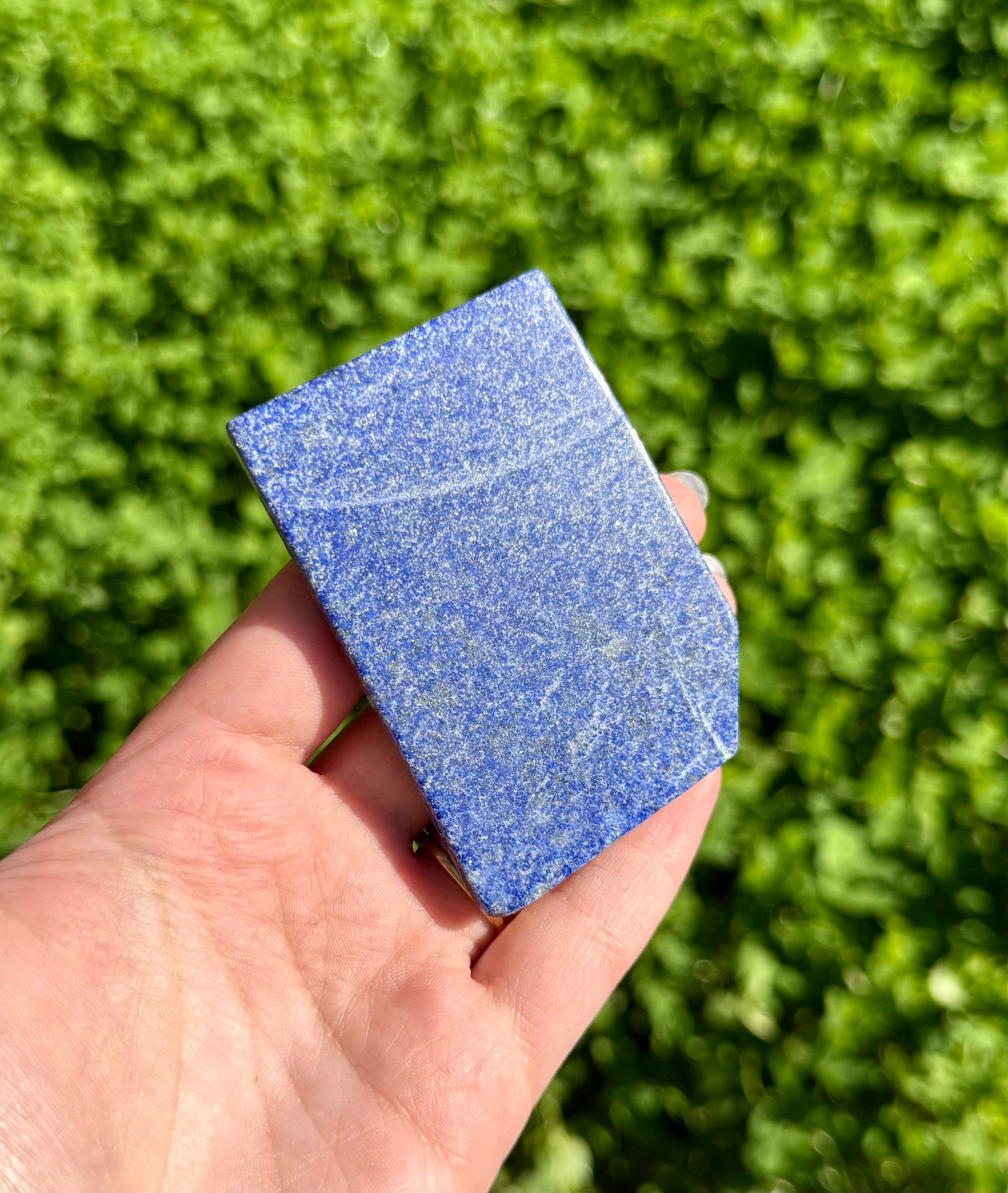 Lapis lazuli slab