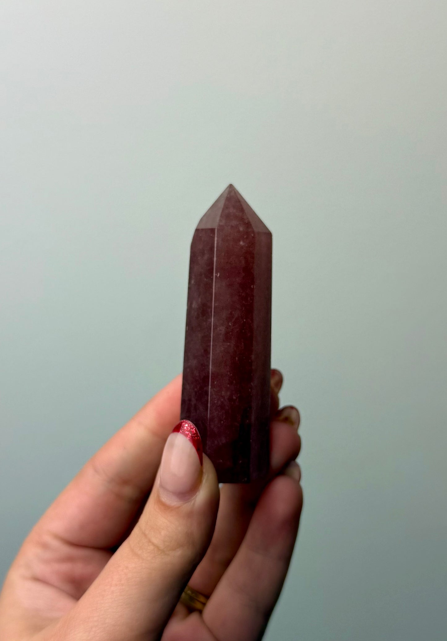 Strawberry Quartz tower