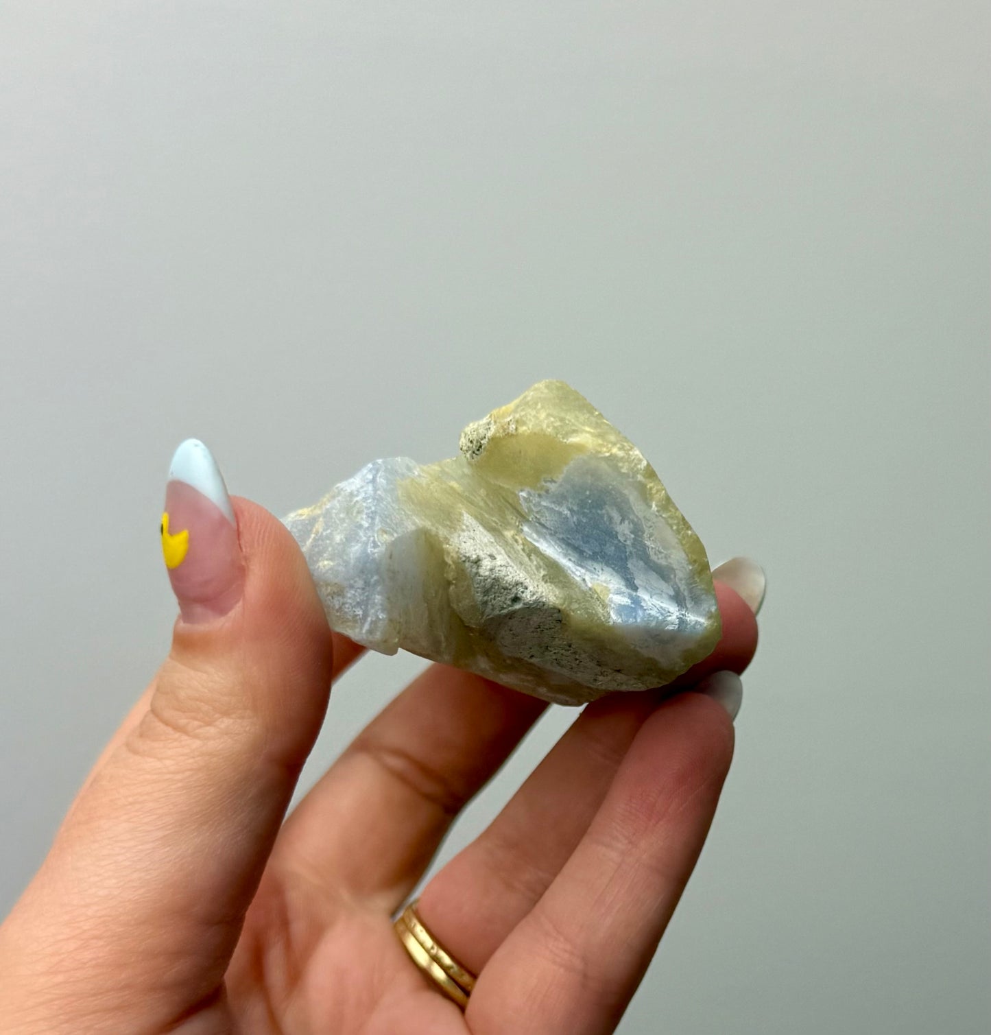 Blue lace agate raw