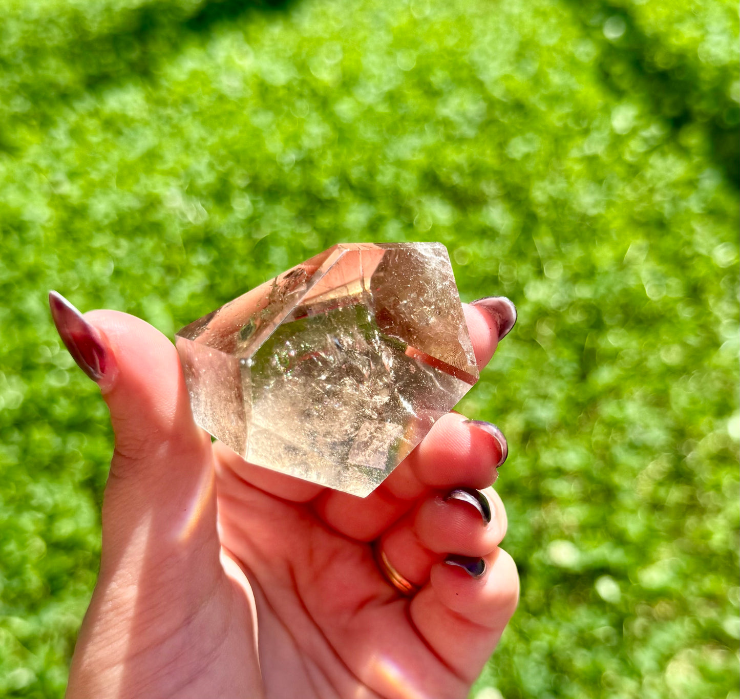 Light smoky Quartz freeform