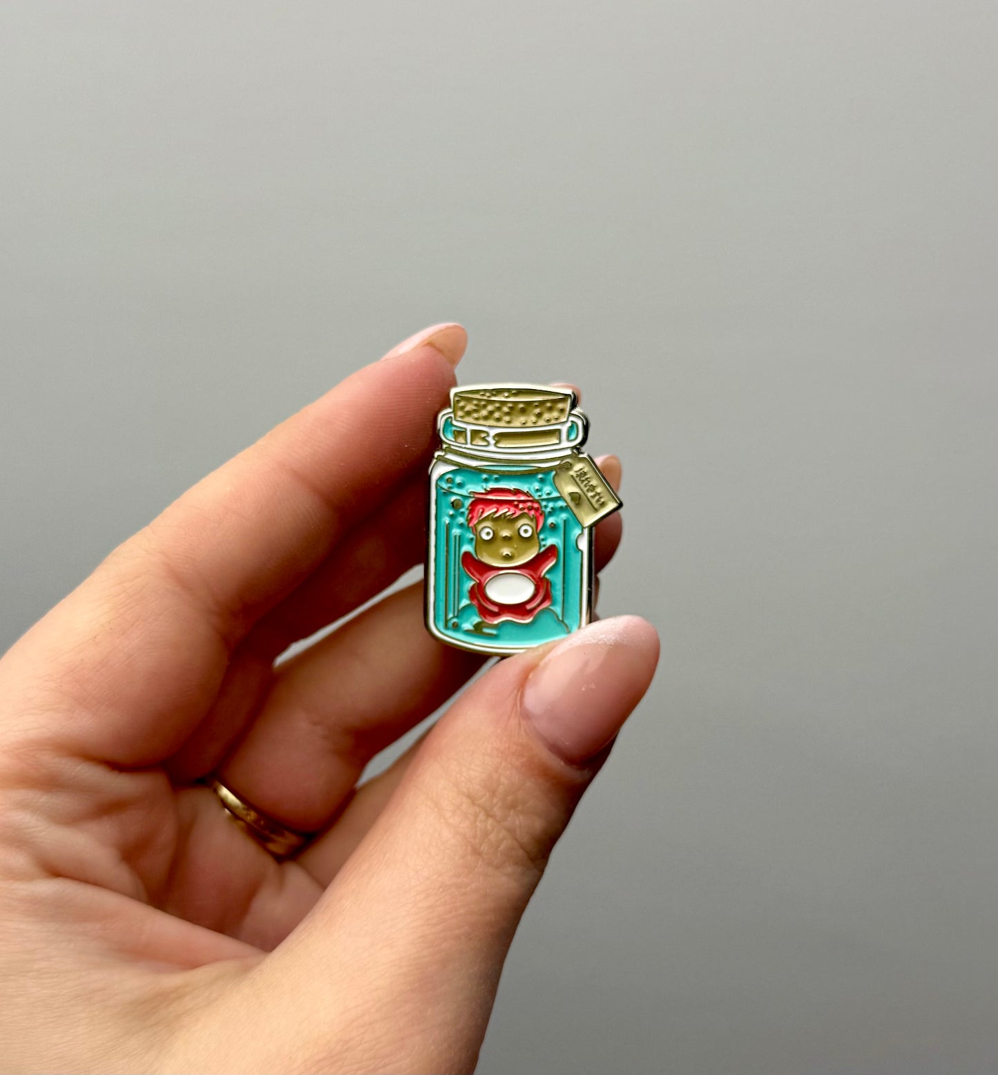 Ponyo enamel pin