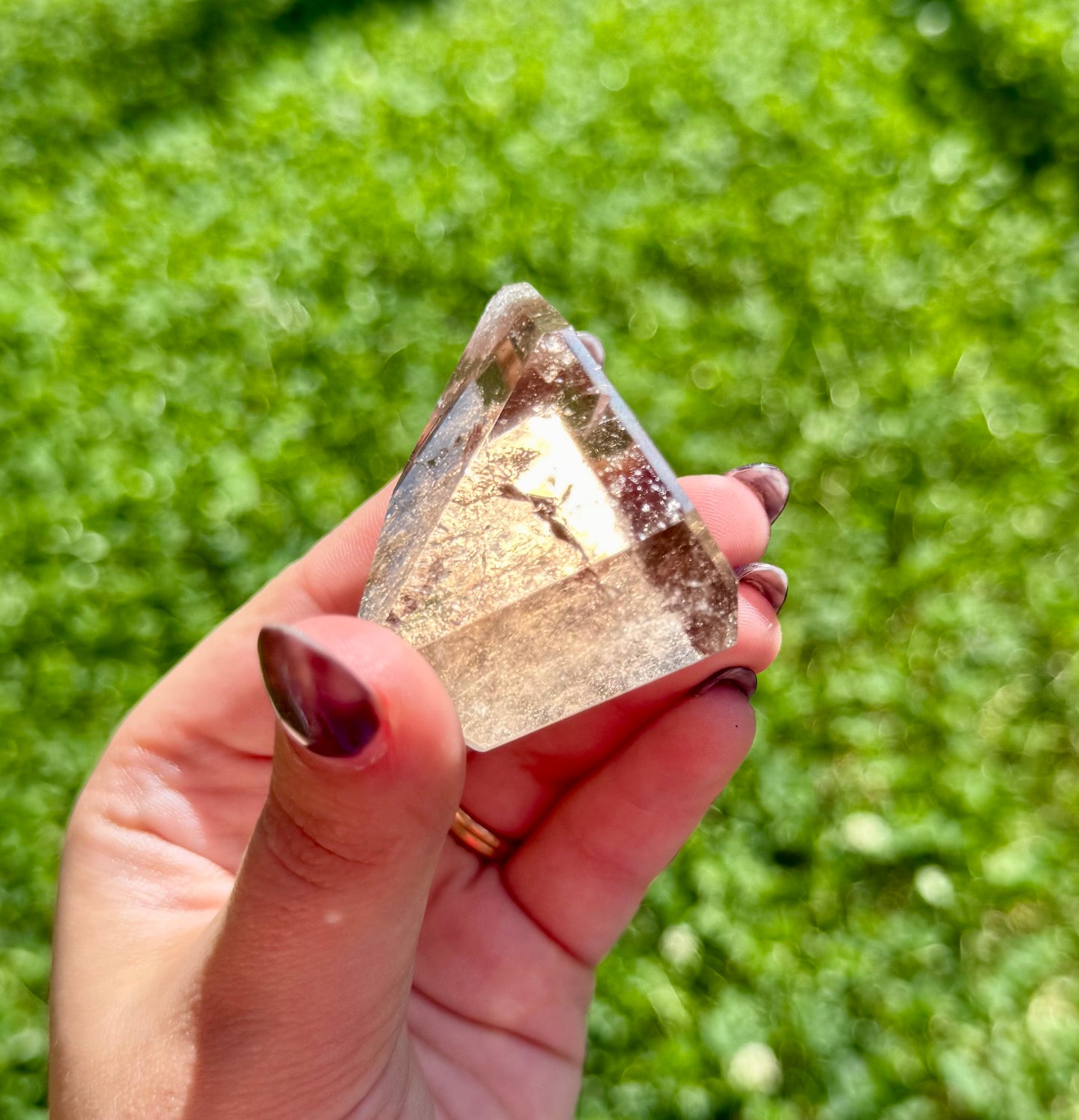 Light smoky Quartz freeform