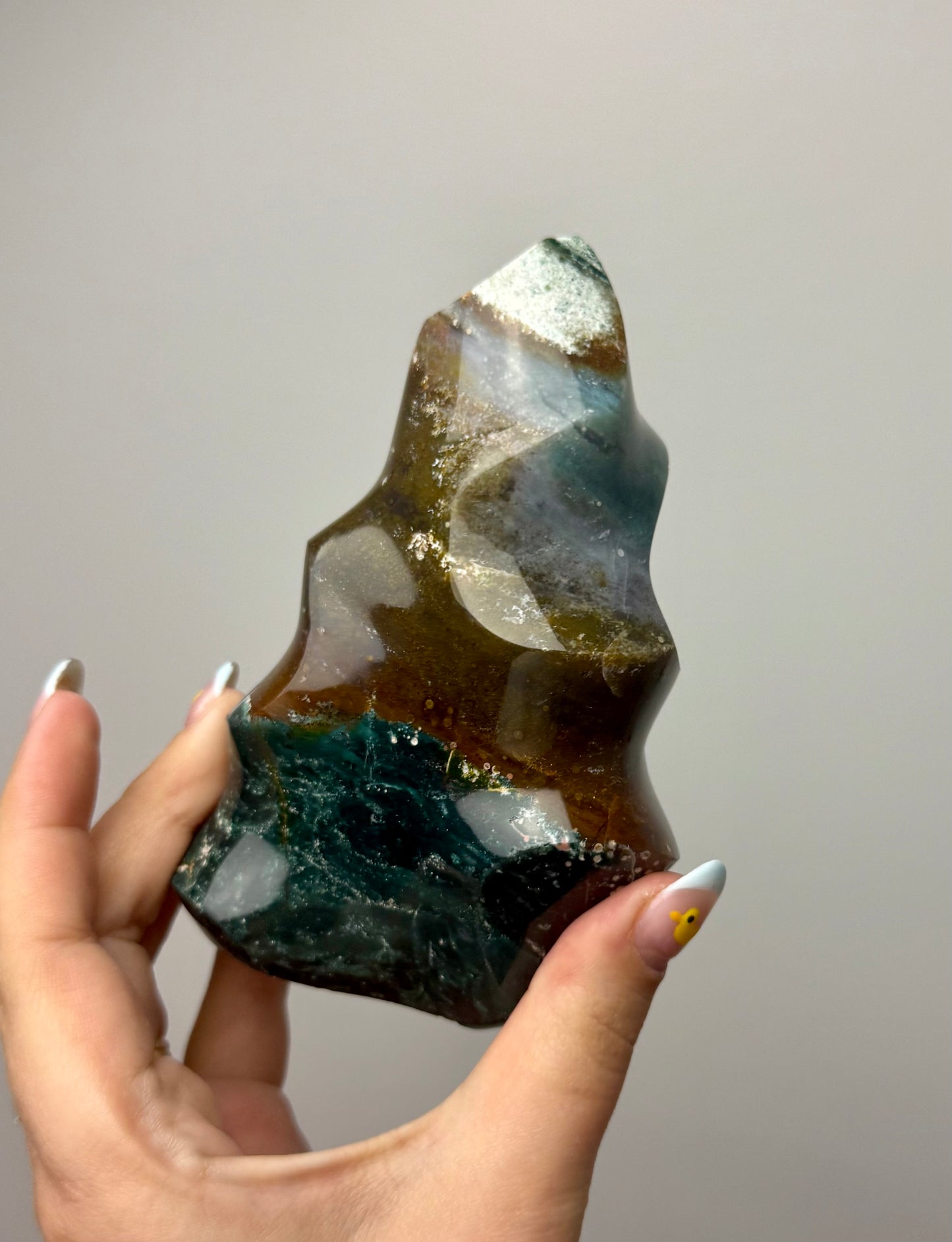 Ocean jasper flame