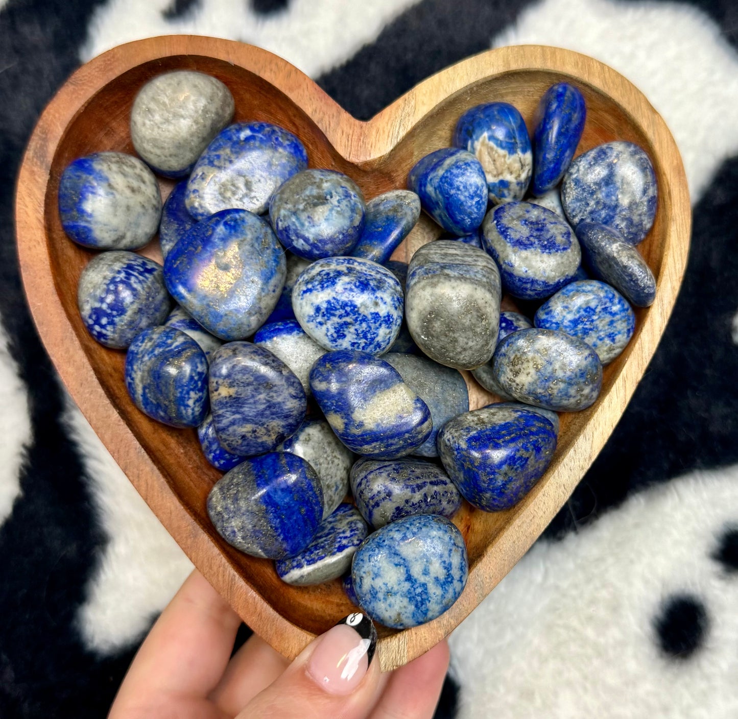 Lapis lazuli tumbles