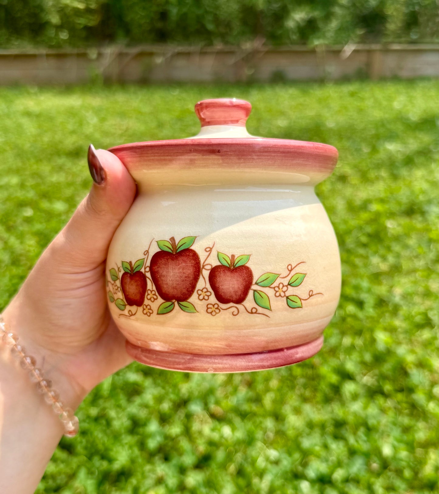 Apple jar thrifted find