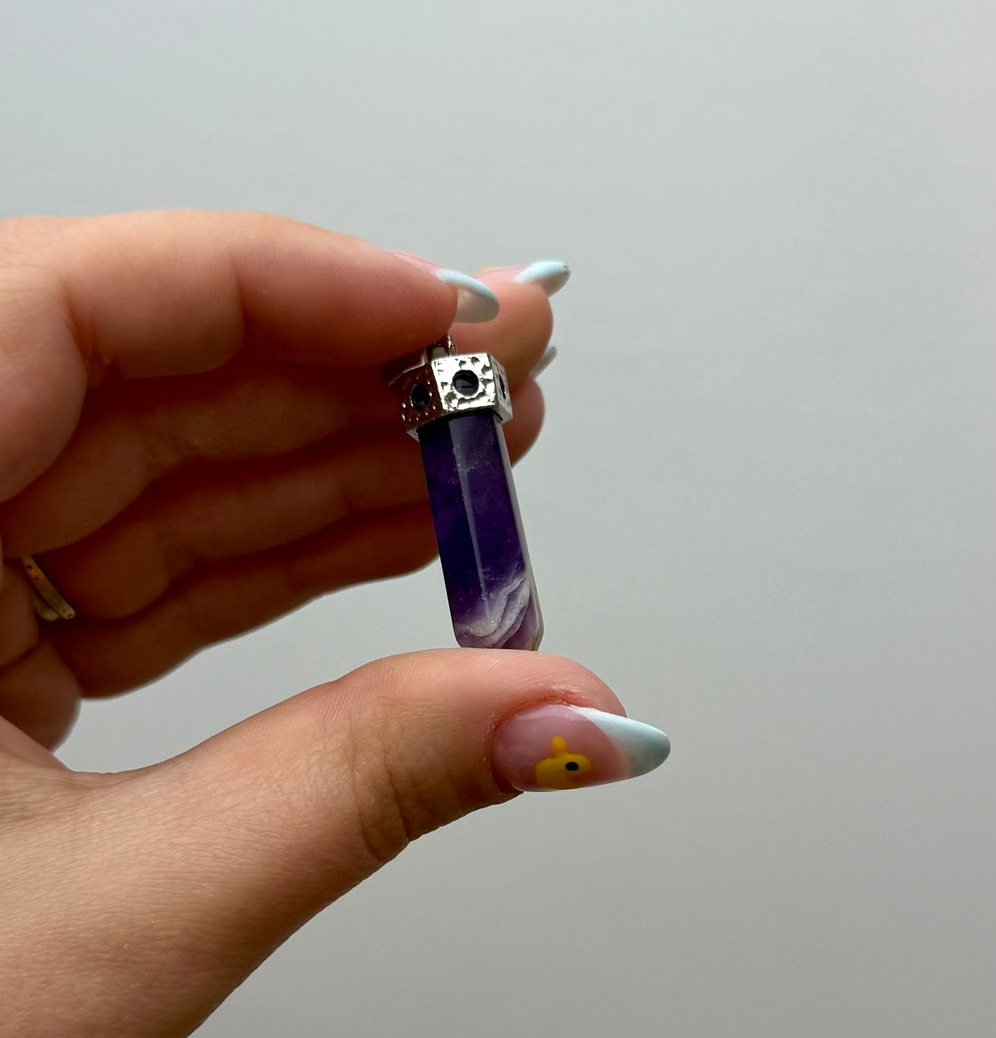 Dream amethyst pendant