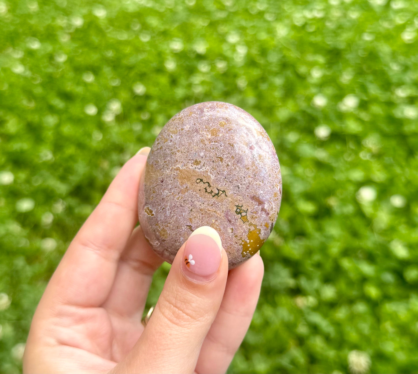 Ocean jasper palm stone