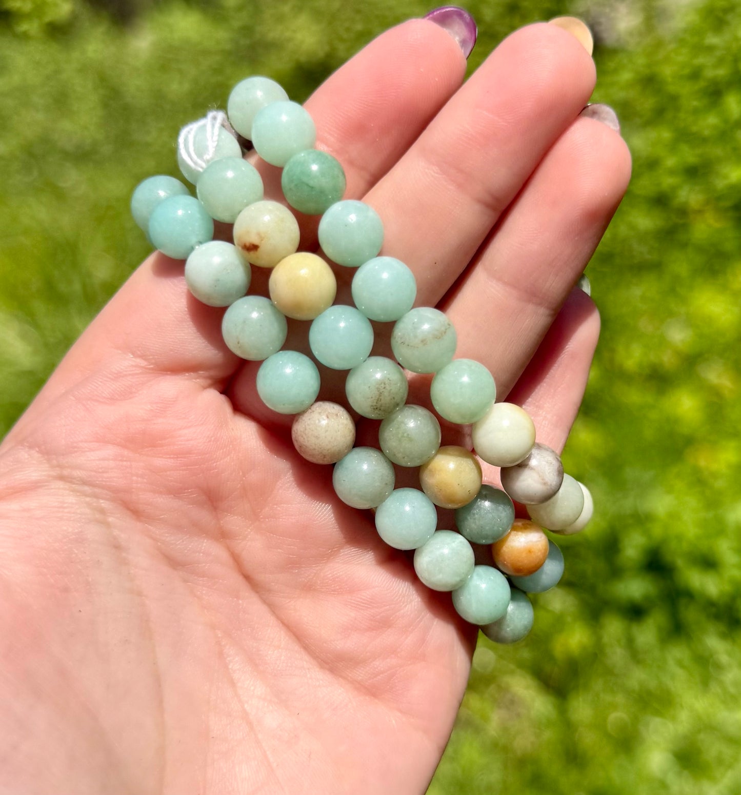 Amazonite bracelets