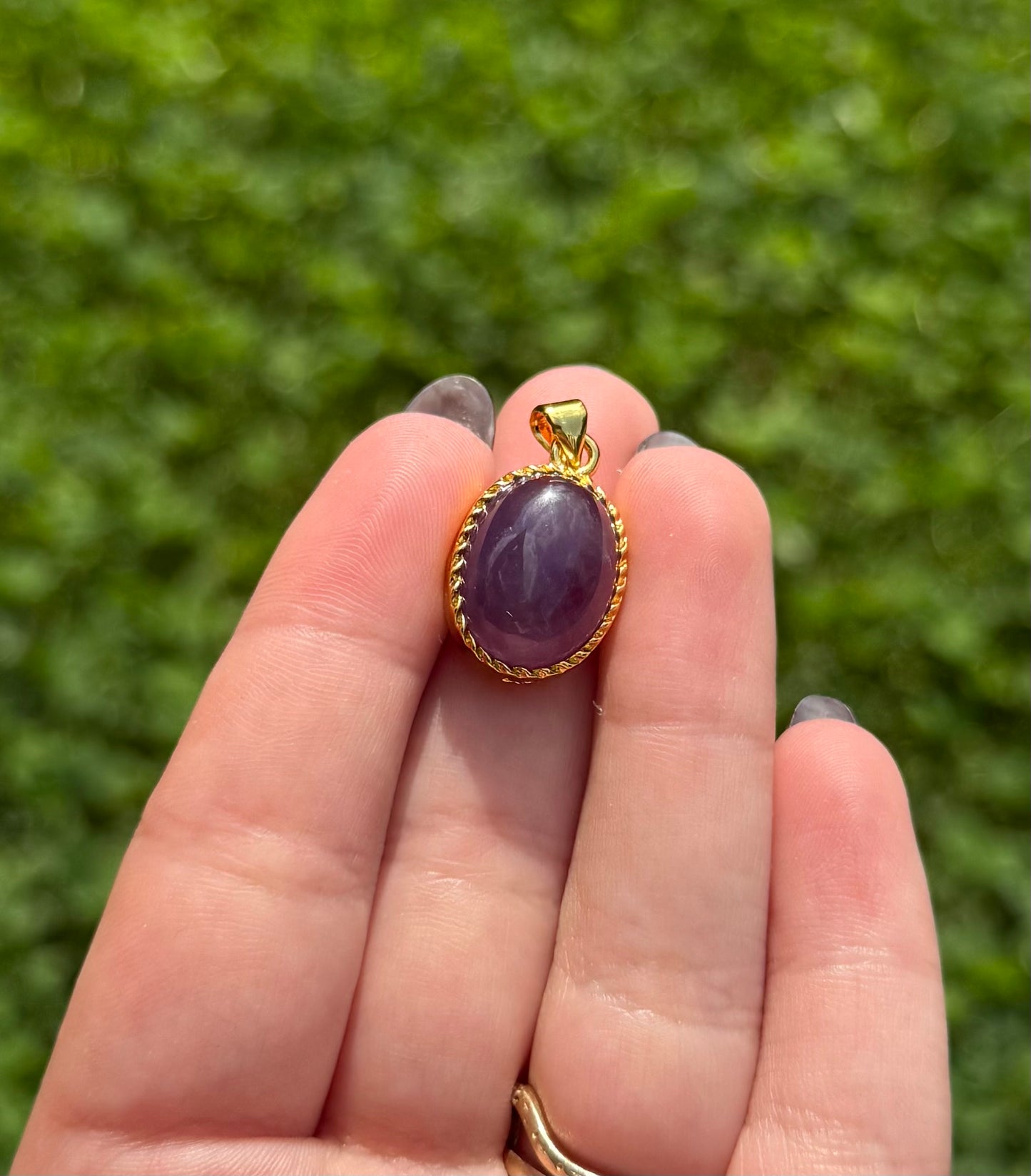 Amethyst pendant