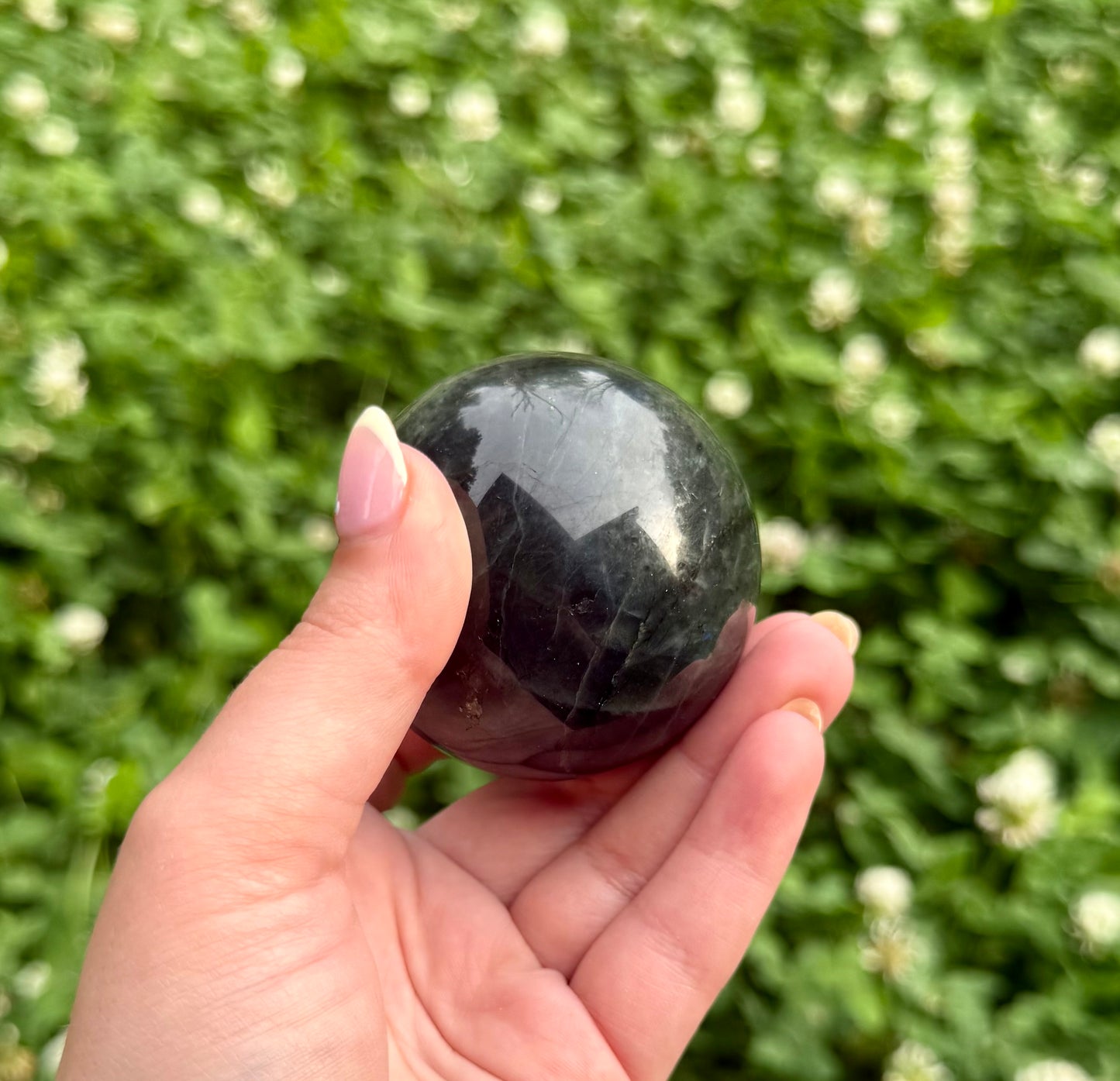 Labradorite sphere