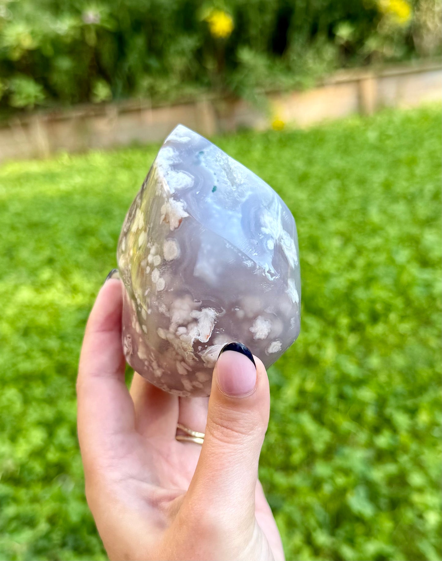 Flower agate flame