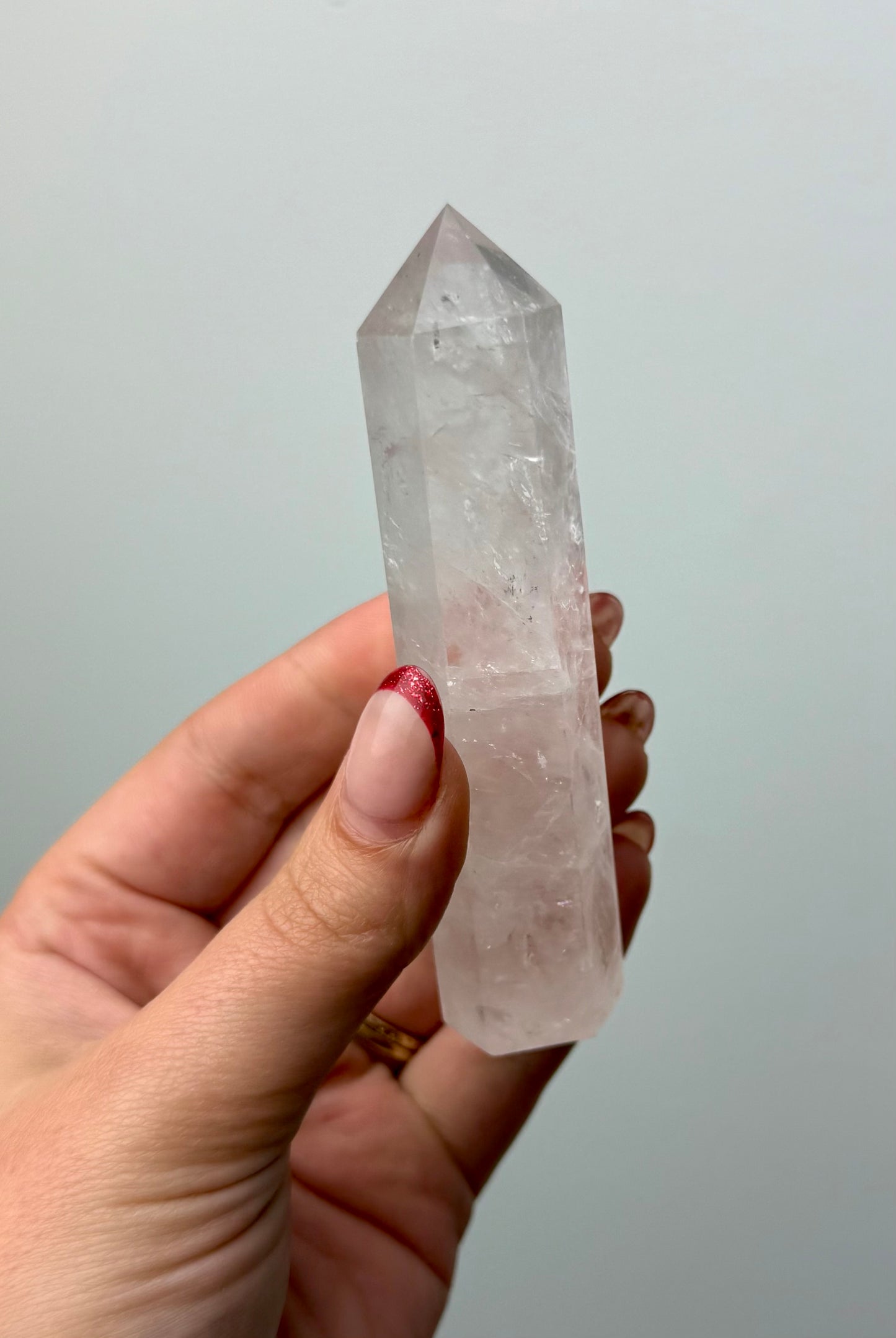 Clear Quartz tower