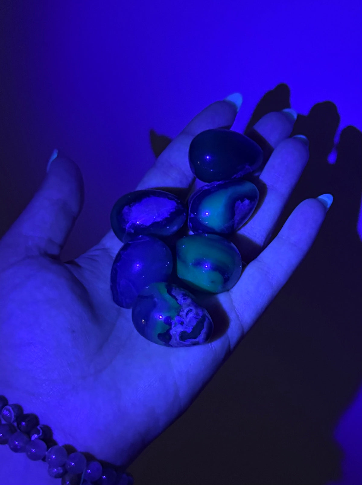 Volcano agate eggs