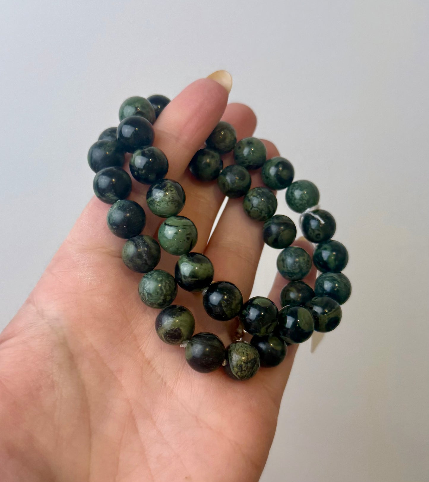 Chunky kambaba jasper bracelets 10-12mm