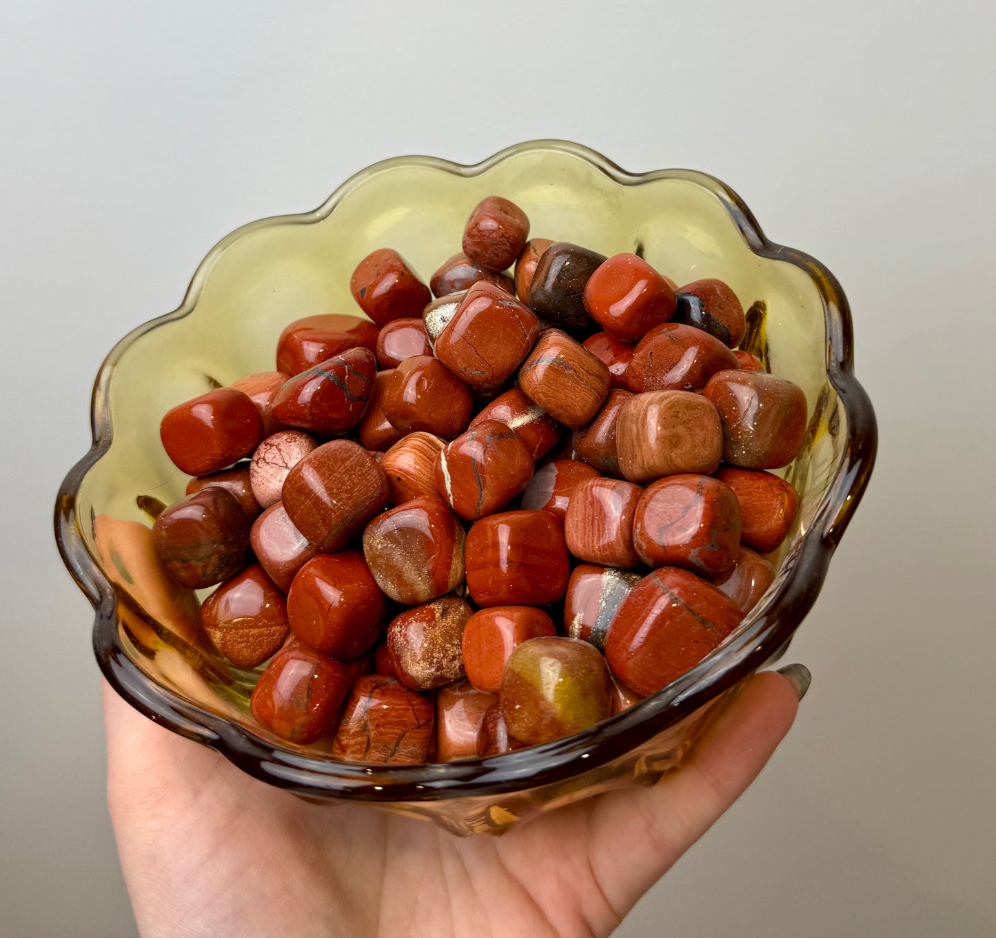Red jasper cubes/tumbles