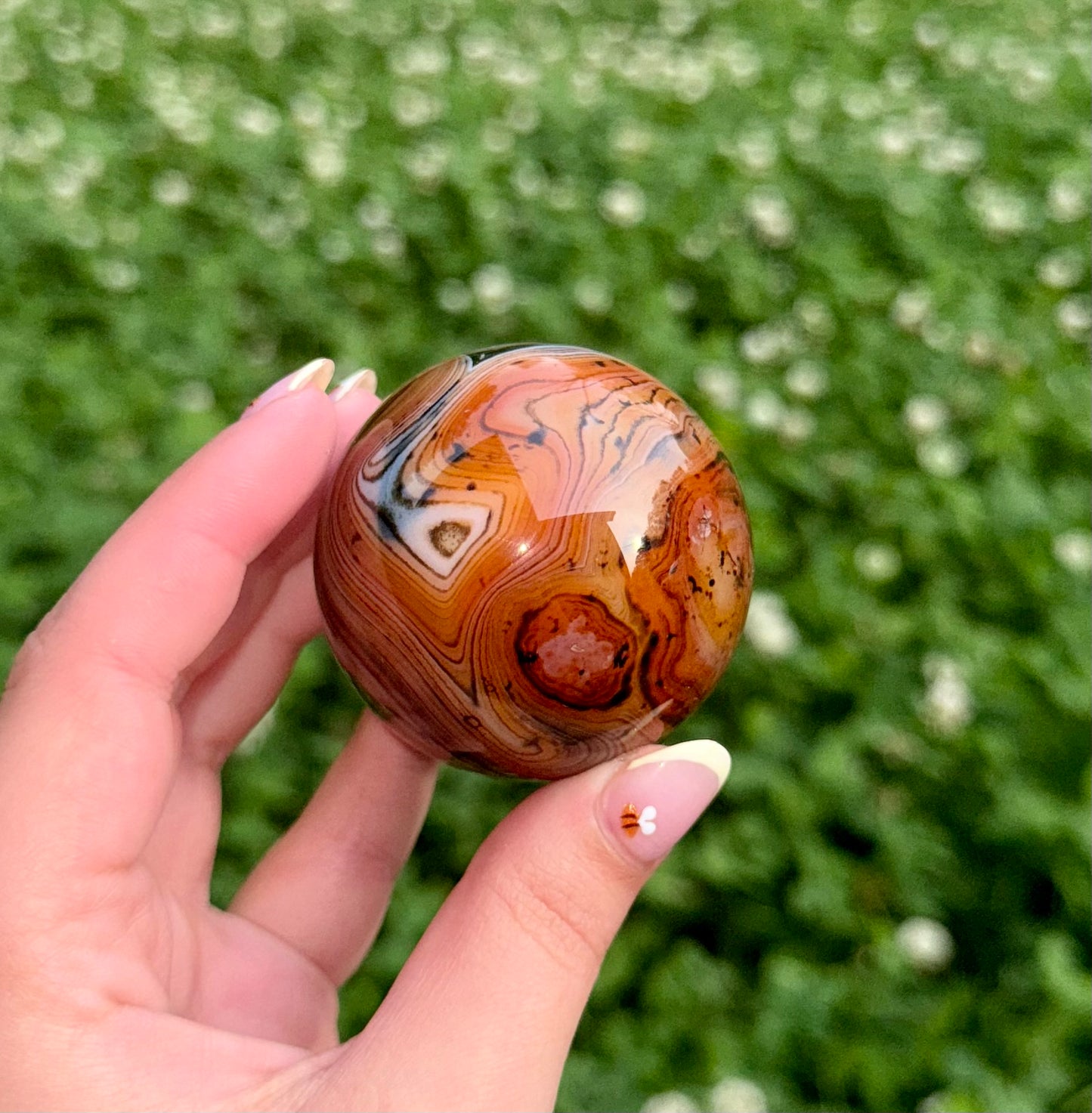 Sardonyx sphere