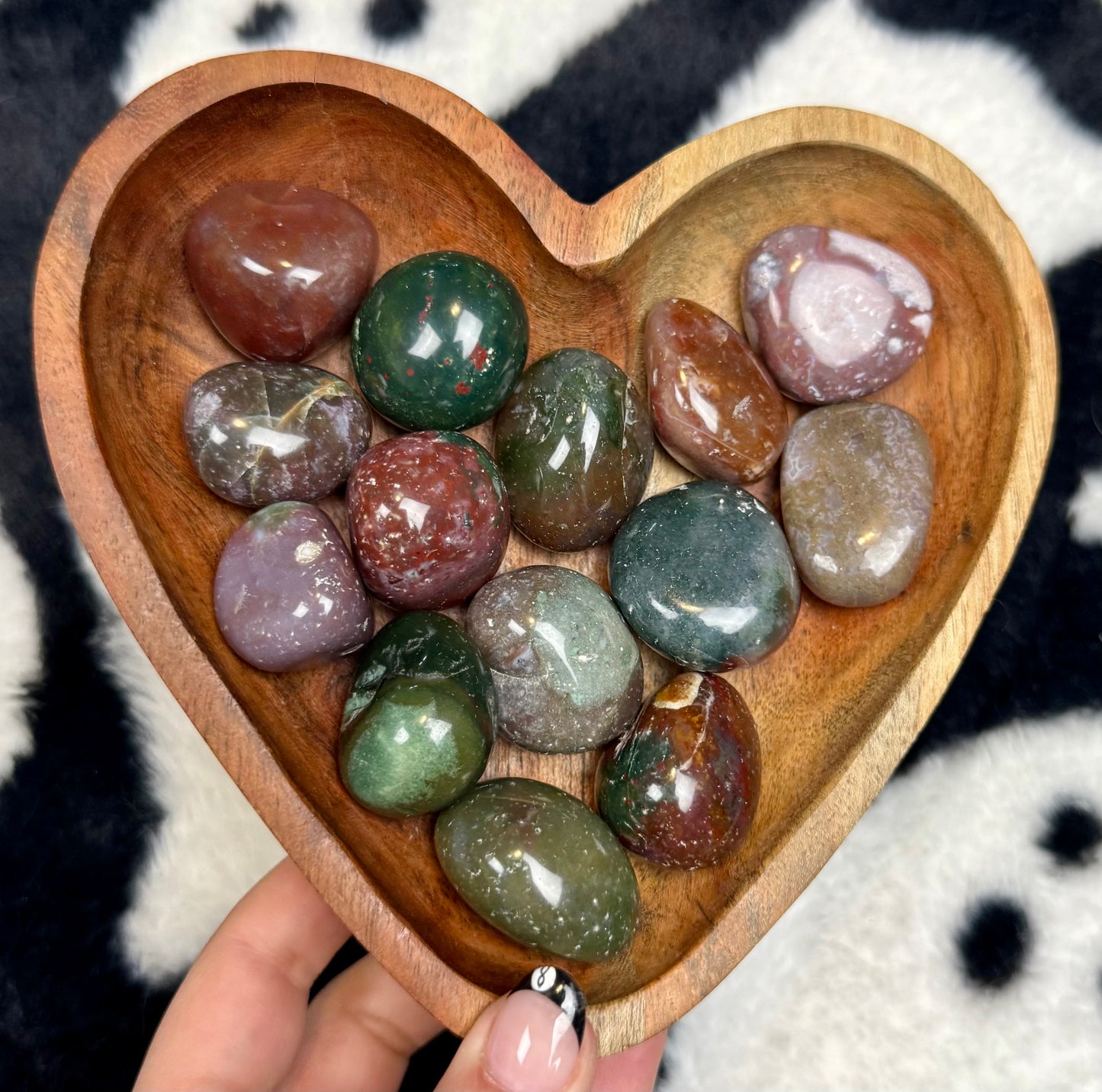 Ocean jasper tumbles
