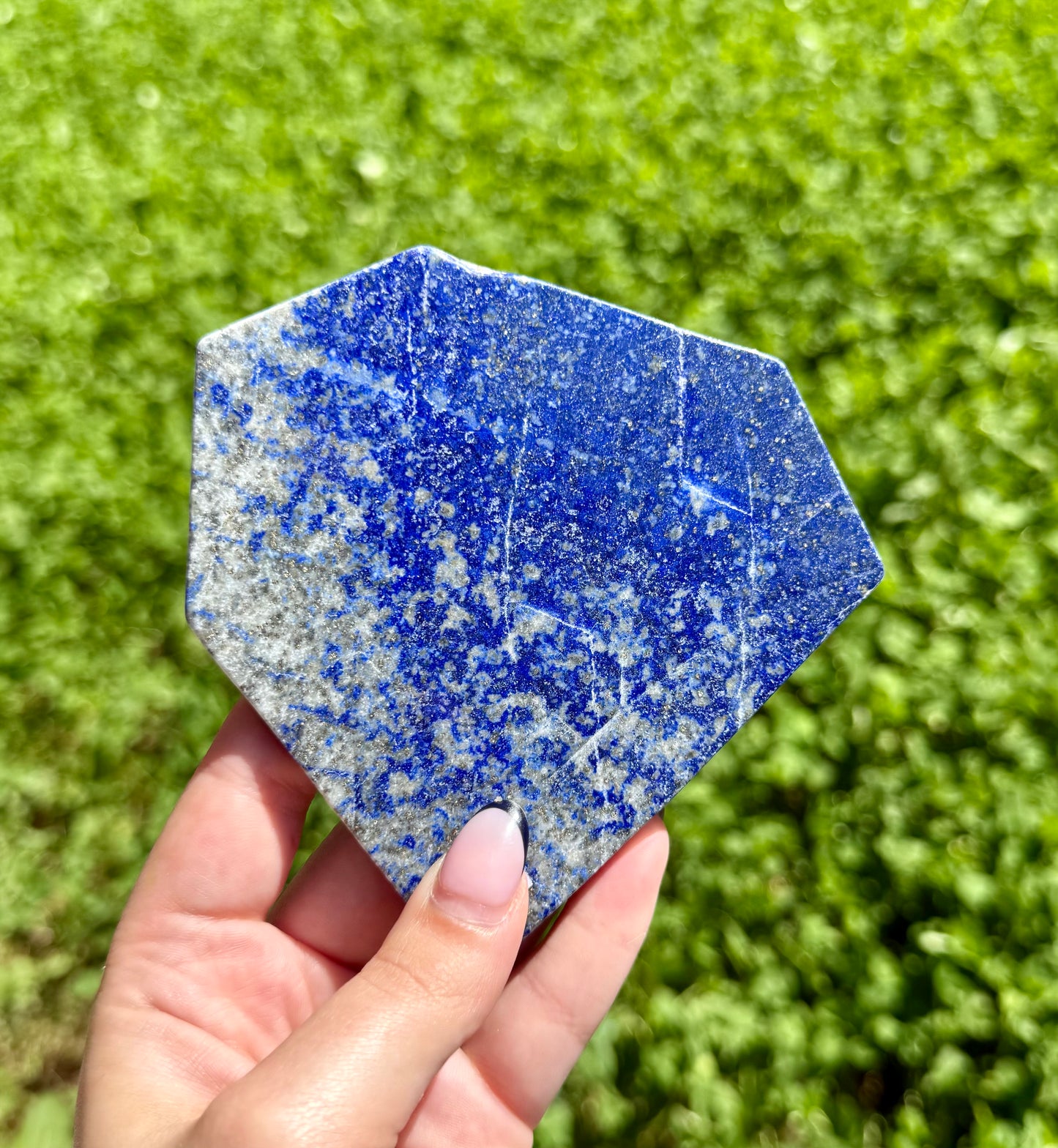 Lapis lazuli slab