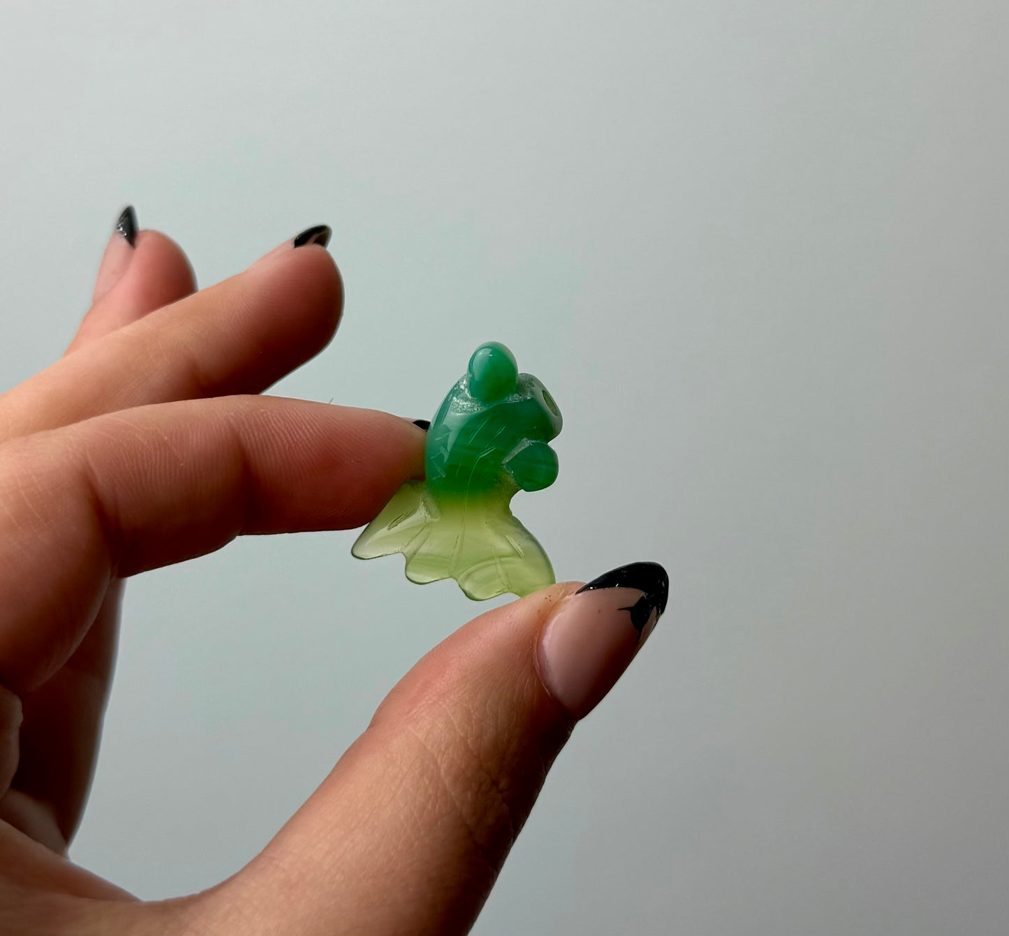 Goldfish carving